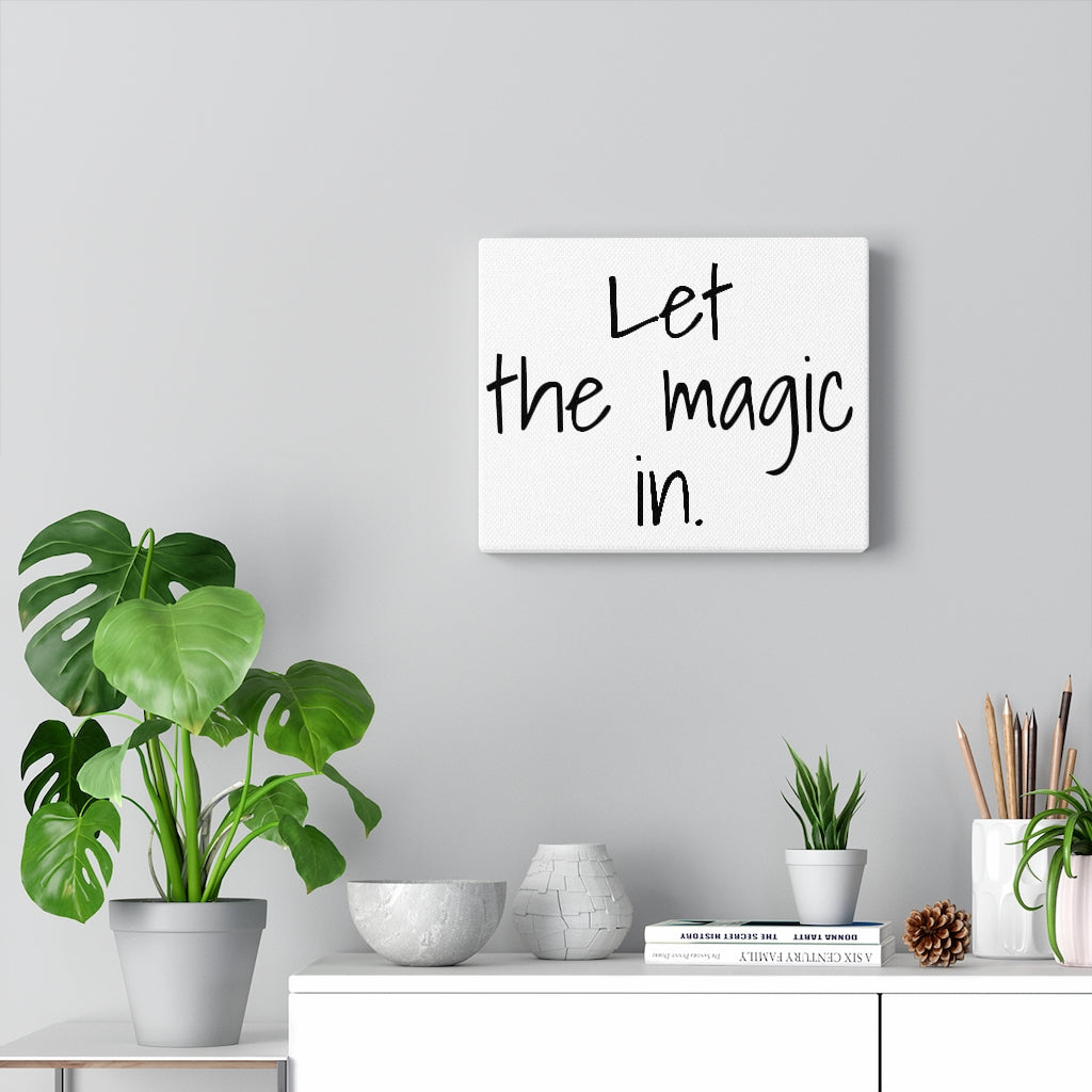 Canvas Inspirational Wall Decor Canvas Gallery Wraps Magic Theme Petrova Designs