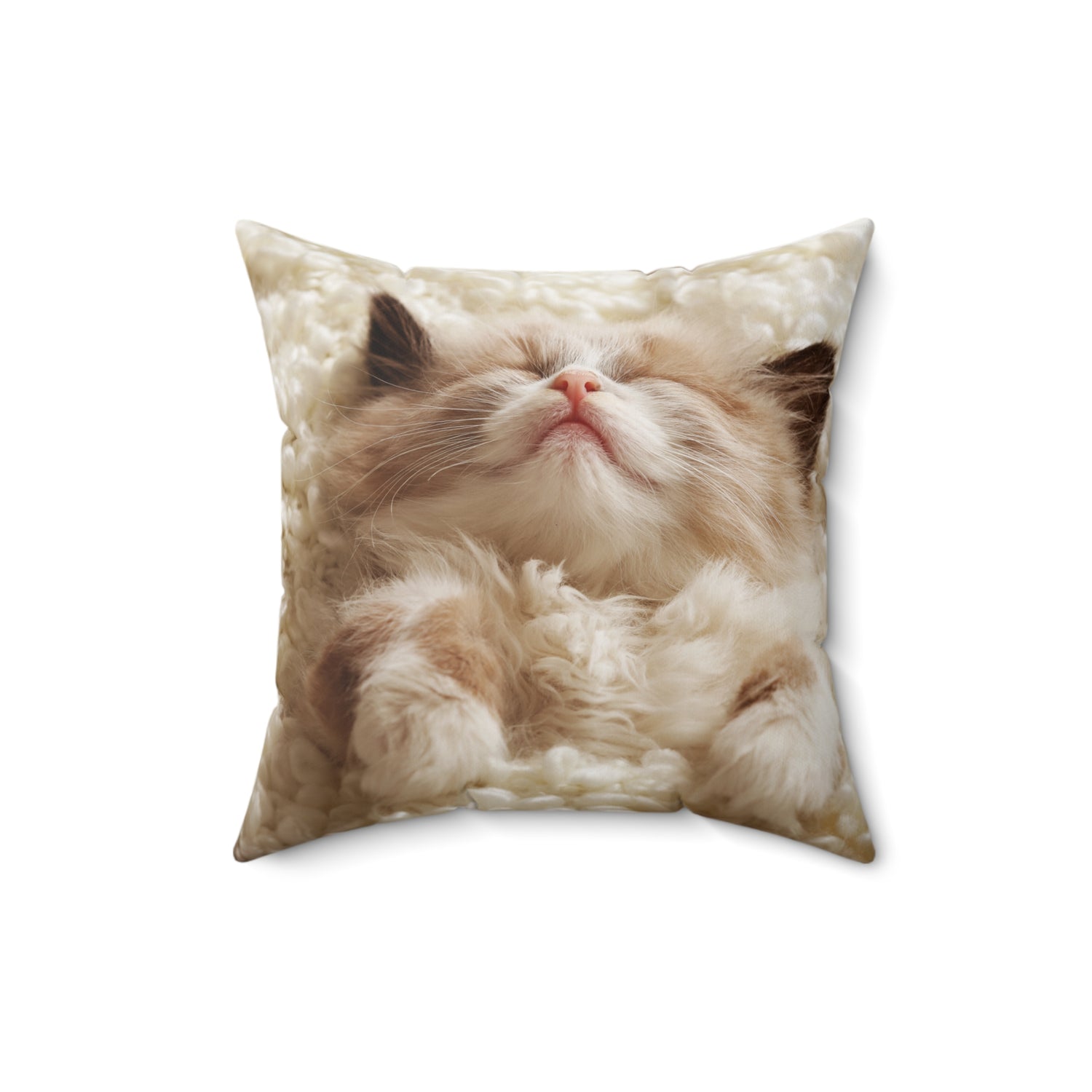 Home Decor Throw Pillow on Bed Couch Pillows and Throws Decorative Sofa Accent Pillows Cat Printify