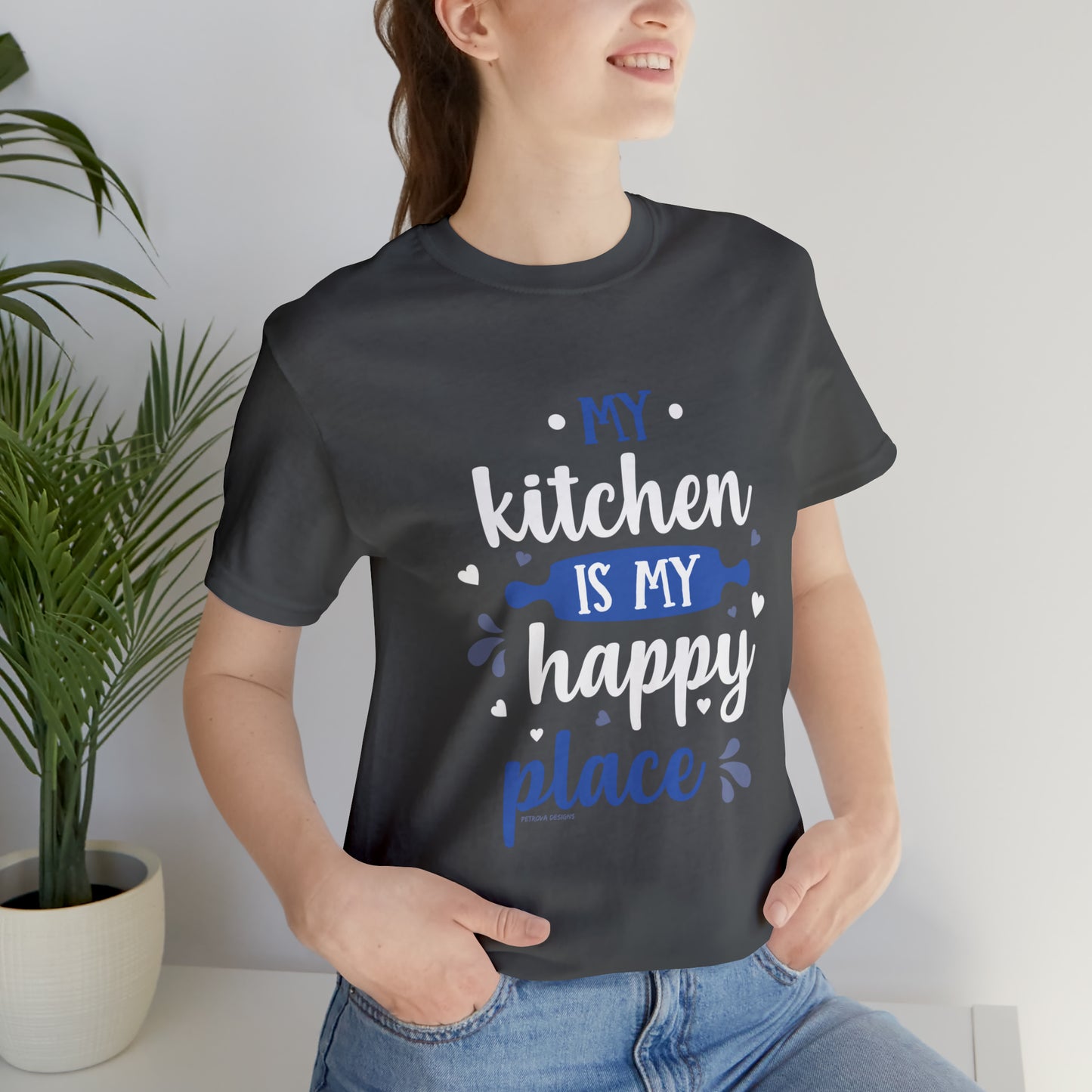 Chef T-Shirt | Cooking Hobby Tee Asphalt T-Shirt Petrova Designs