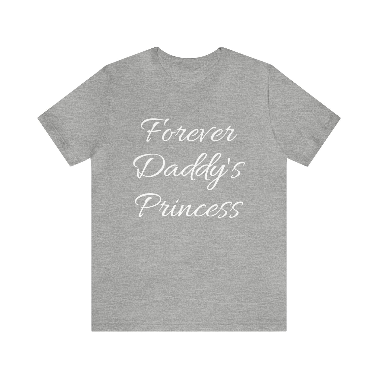 T-shirt for Daughter From Dad | Daughter T-Shirt Athletic Heather T-Shirt Petrova Designs