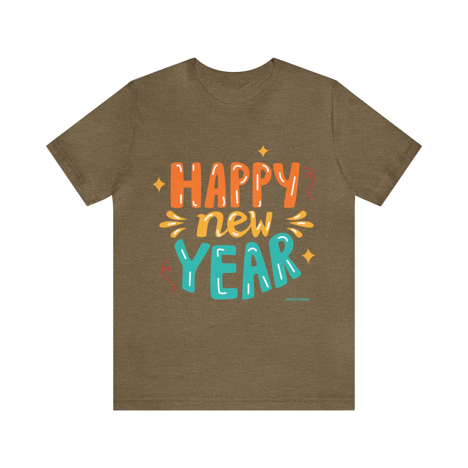 Happy New Year T-Shirt | New Beginning Tee T-Shirt Petrova Designs