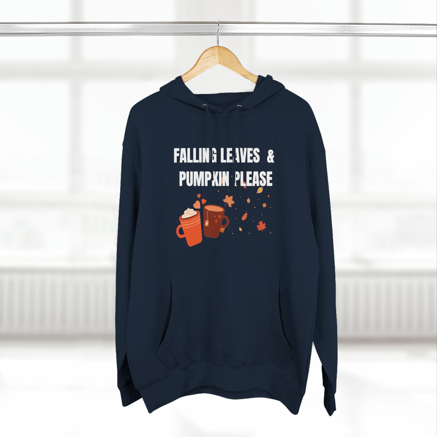 Hoodie Pumpkin Spice Hoodie | Fall Season Lover Sweatshirt Petrova Designs