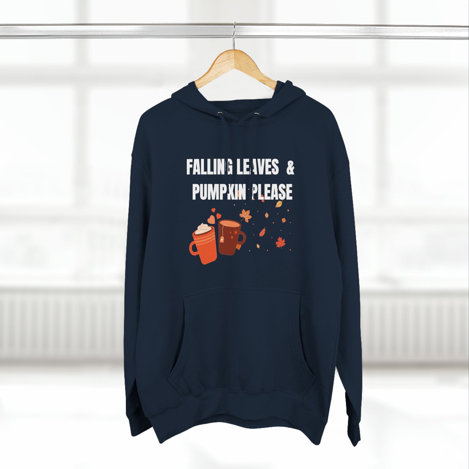 Pumpkin Spice Hoodie | Fall Season Lover Sweatshirt Hoodie Petrova Designs