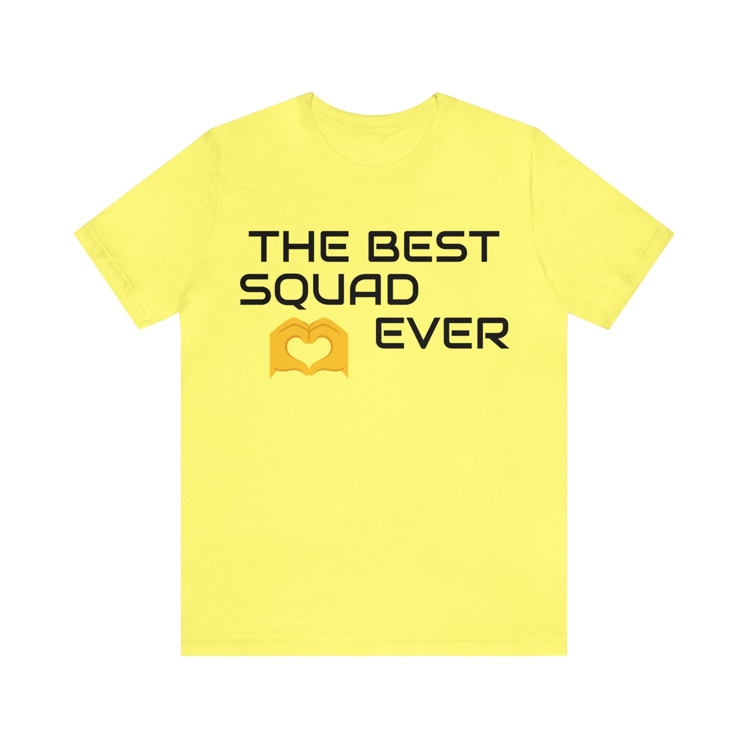 Friendship T-Shirt | Gift Idea for Friends | Squad Tee Yellow T-Shirt Petrova Designs