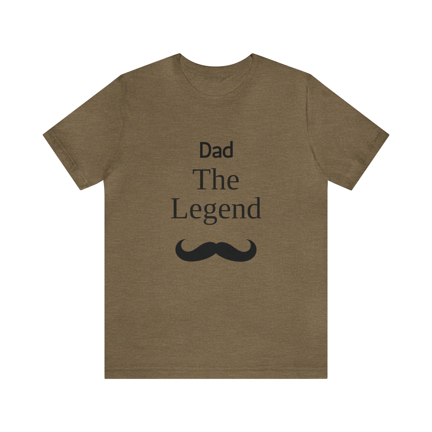 Father's Day Gift Idea | Father's Day T-Shirt | For Dad Heather Olive T-Shirt Petrova Designs