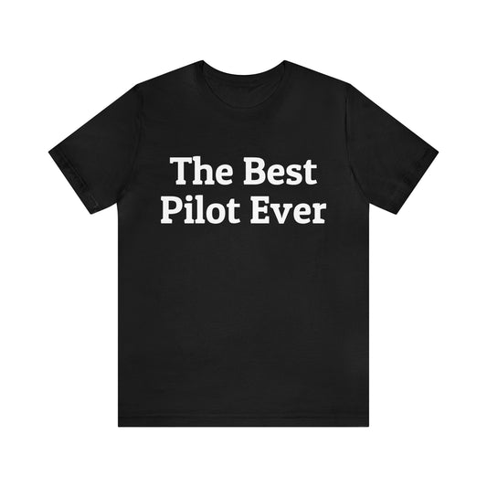 Pilot T-shirt | Pilot Gift Idea Black T-Shirt Petrova Designs