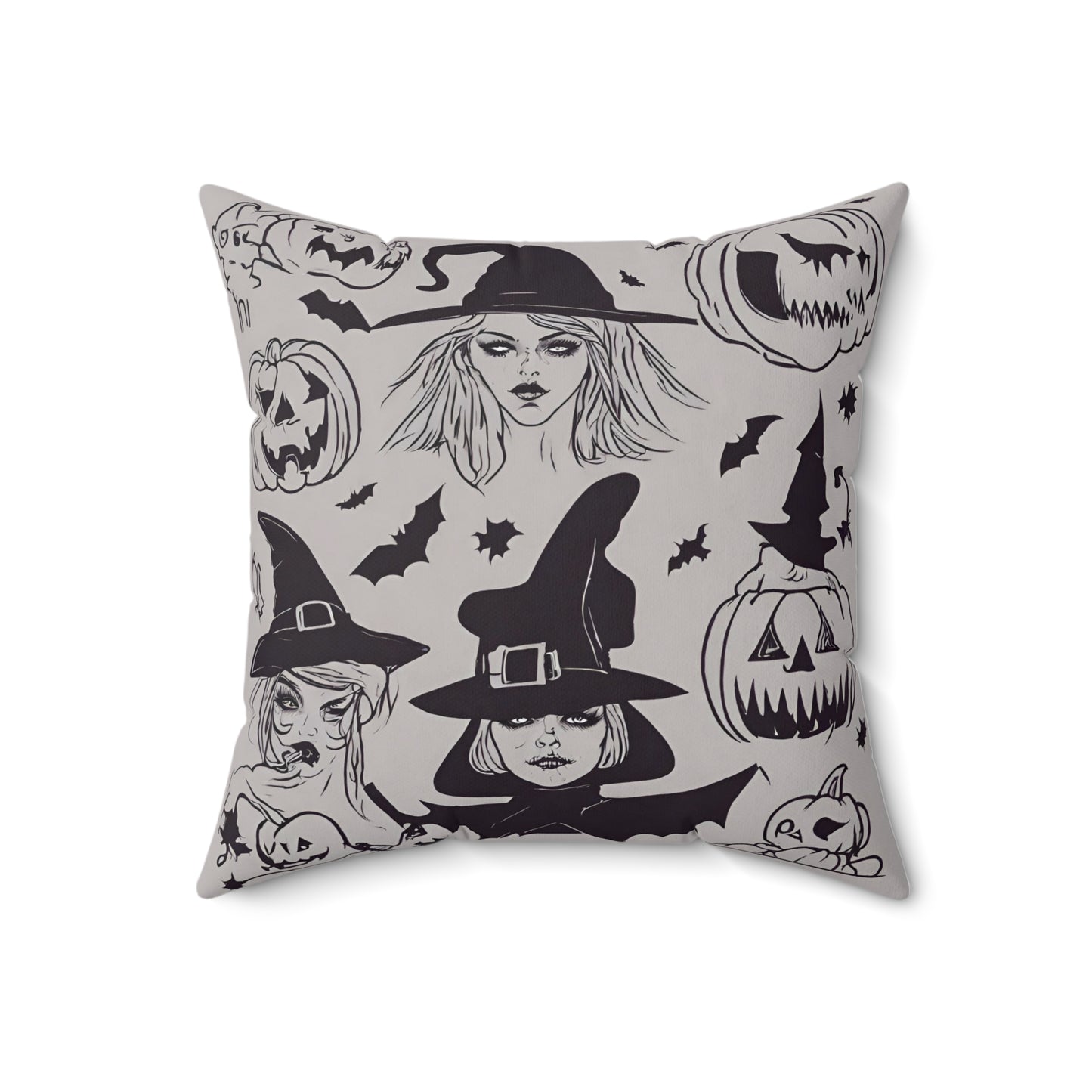 Witches Throw Pillow | Halloween Home Décor Home Decor Petrova Designs