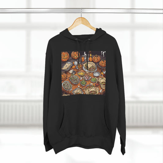 Black Hoodie Halloween Hoodie Design for Sweatshirt Outfit Fall Petrova Designs