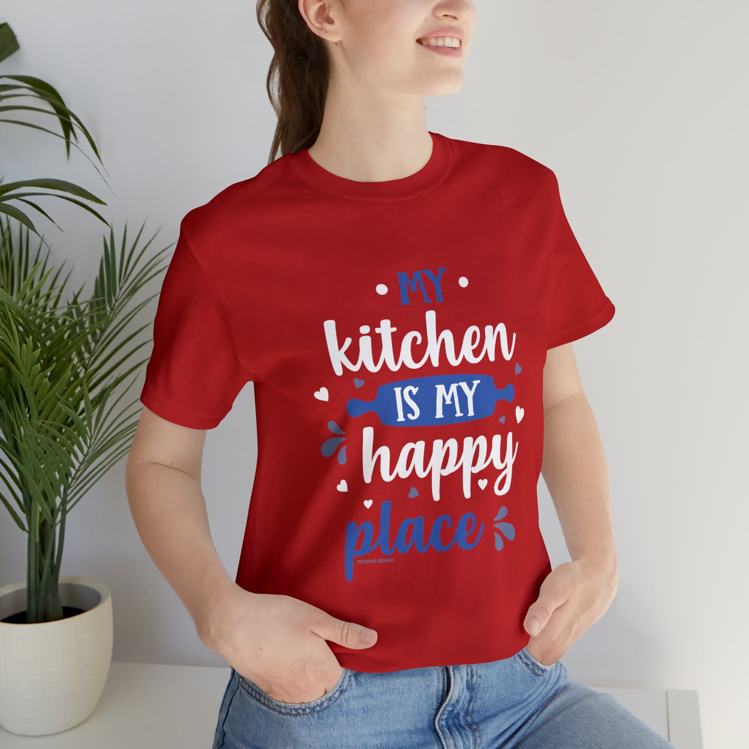 Chef T-Shirt | Cooking Hobby Tee Red T-Shirt Petrova Designs