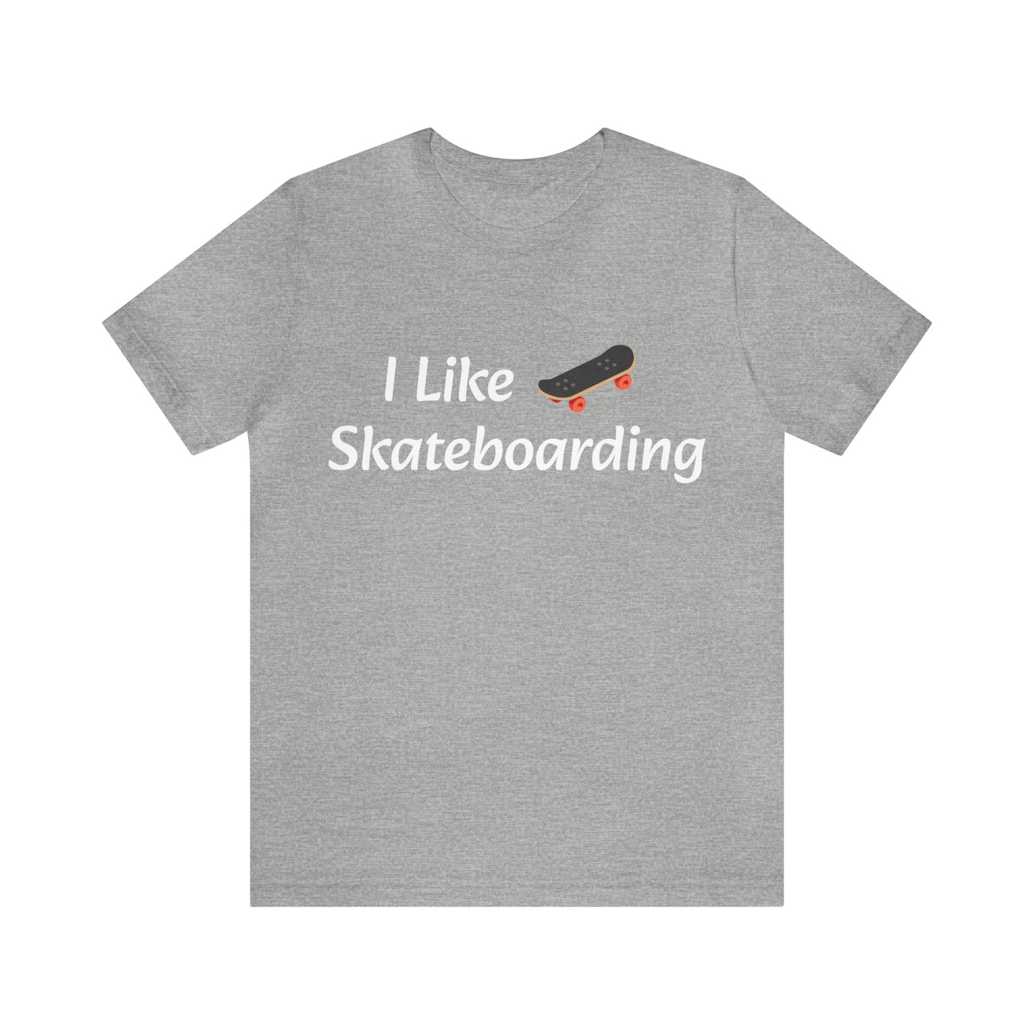 Skateboarder T-Shirt | Skateboarder Gift Ideas | For Skateboarding Hobby Athletic Heather T-Shirt Petrova Designs