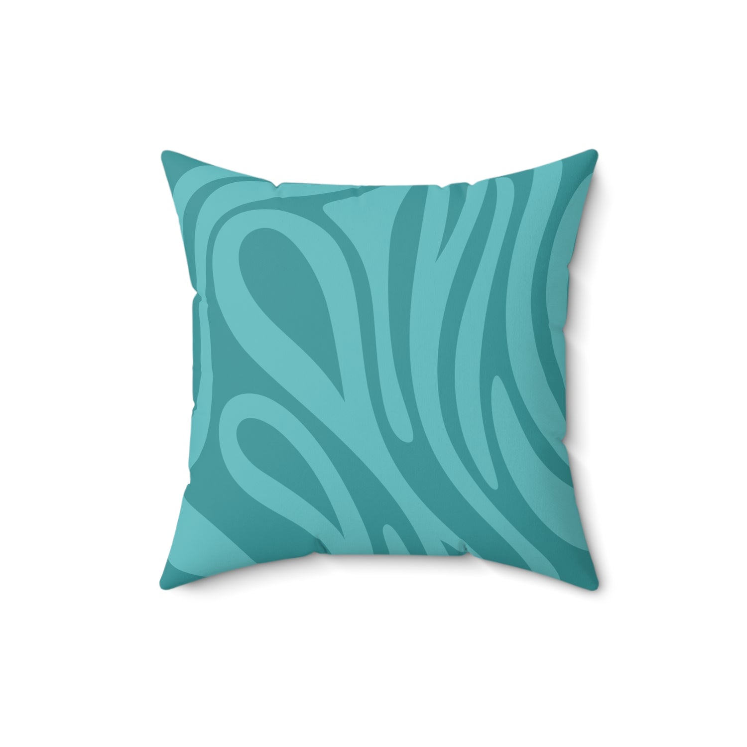 Home Decor Throw Pillow on Bed Couch Pillows and Throws Decorative Sofa Accent Pillows Blue Printify