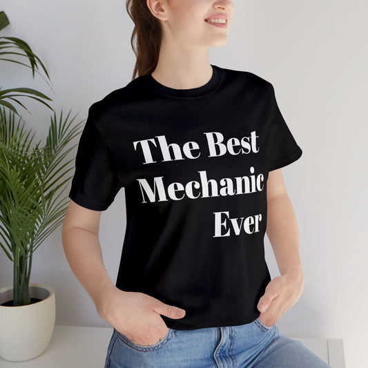 Engineer Gift Idea | For Mechanics | Mechanic T-Shirt Black T-Shirt Petrova Designs