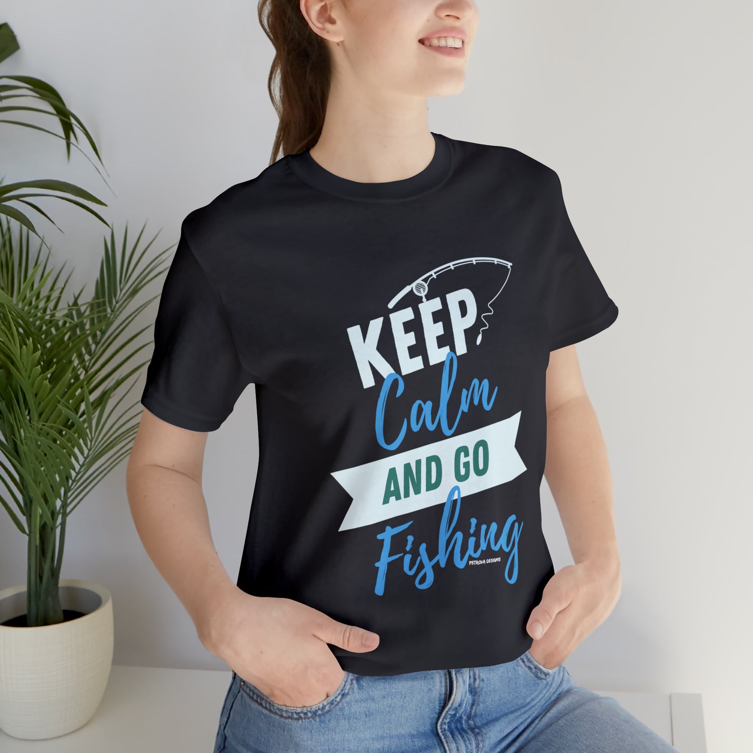 Fishing Hobby T-Shirt | Fishing Lover Gift Idea Dark Grey T-Shirt Petrova Designs
