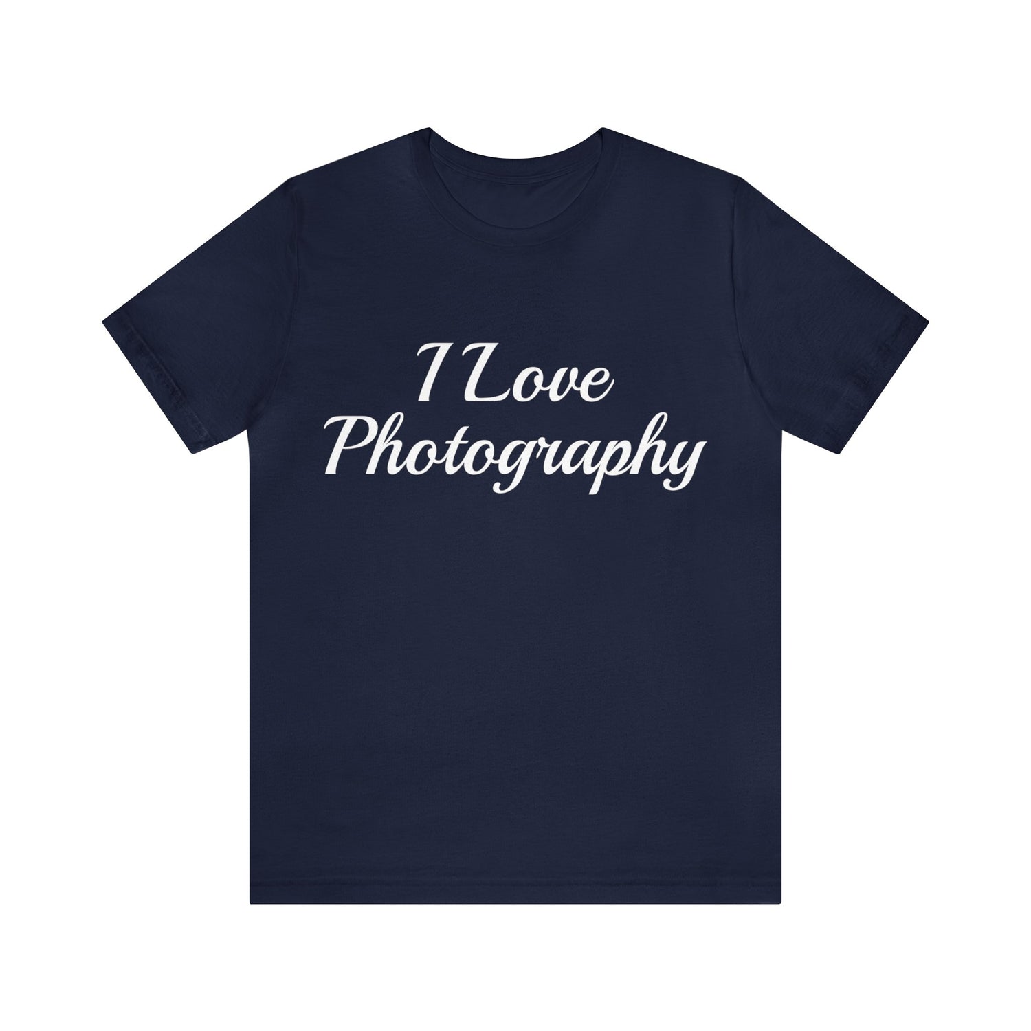 Photography T-Shirt | Photographer's Essential Navy T-Shirt Petrova Designs