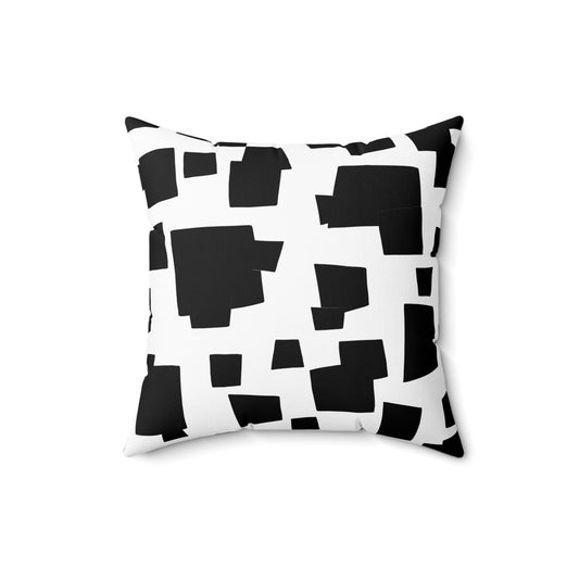 Home Decor Throw Pillows Decor for Couch and Bed Sofa Accent Pillows Living Room Throw Pillow Black White Printify