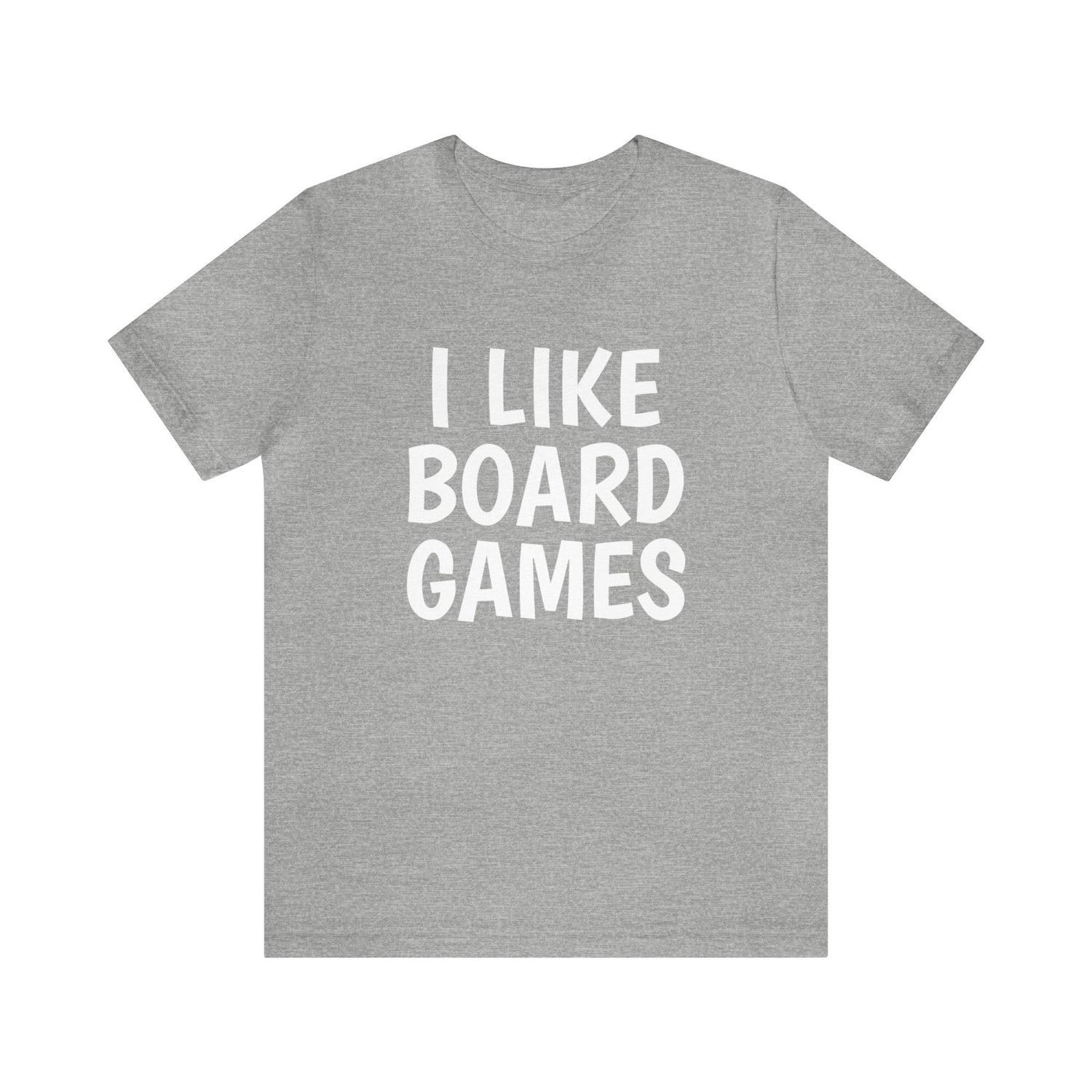 Board Games T-Shirt Athletic Heather T-Shirt Petrova Designs