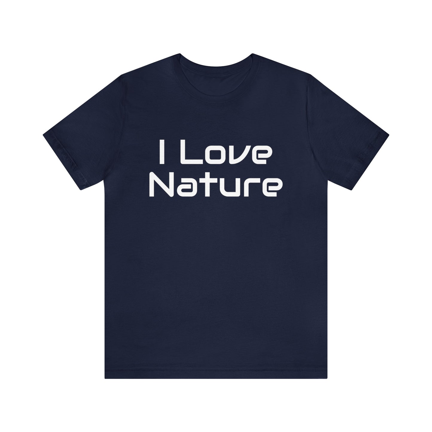 Nature T-Shirt | For Nature Lovers Navy T-Shirt Petrova Designs