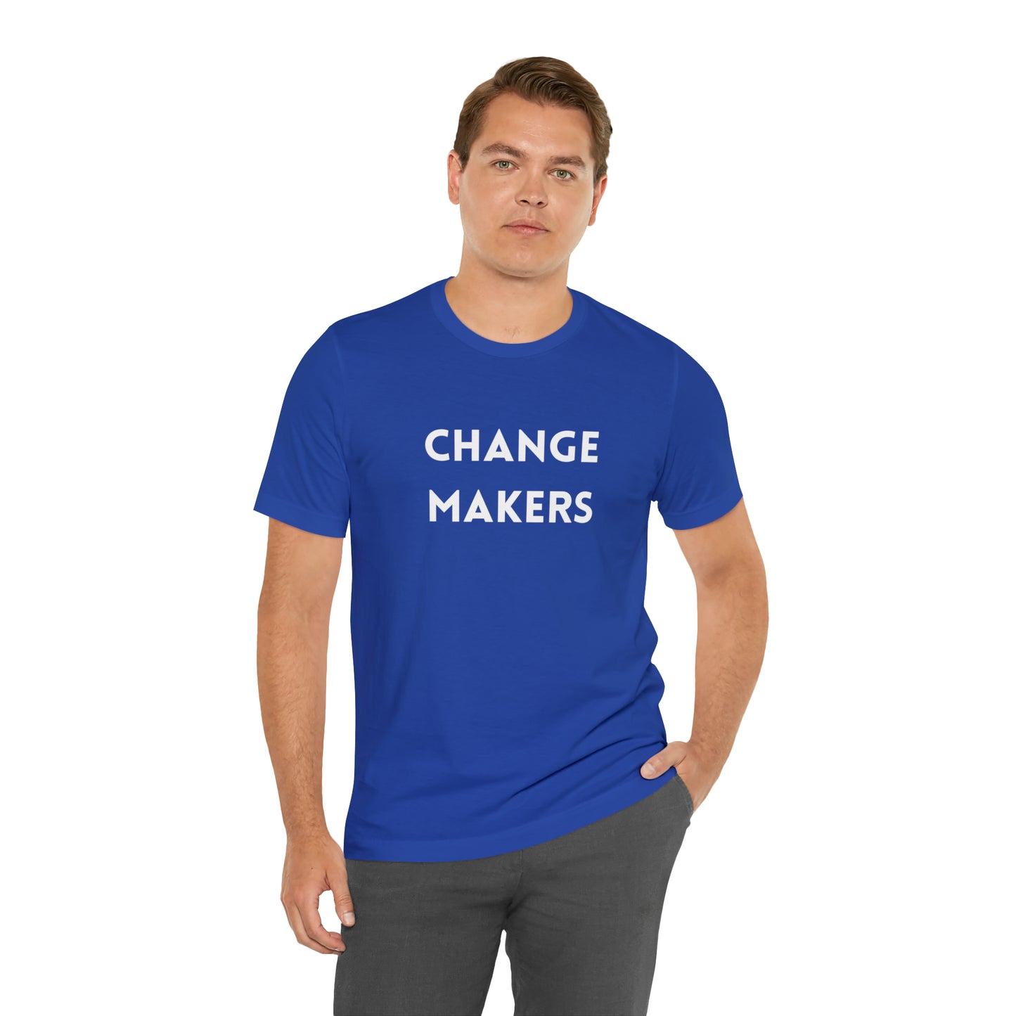 Inspirational T-Shirt About Change | For Change Maker T-Shirt Petrova Designs