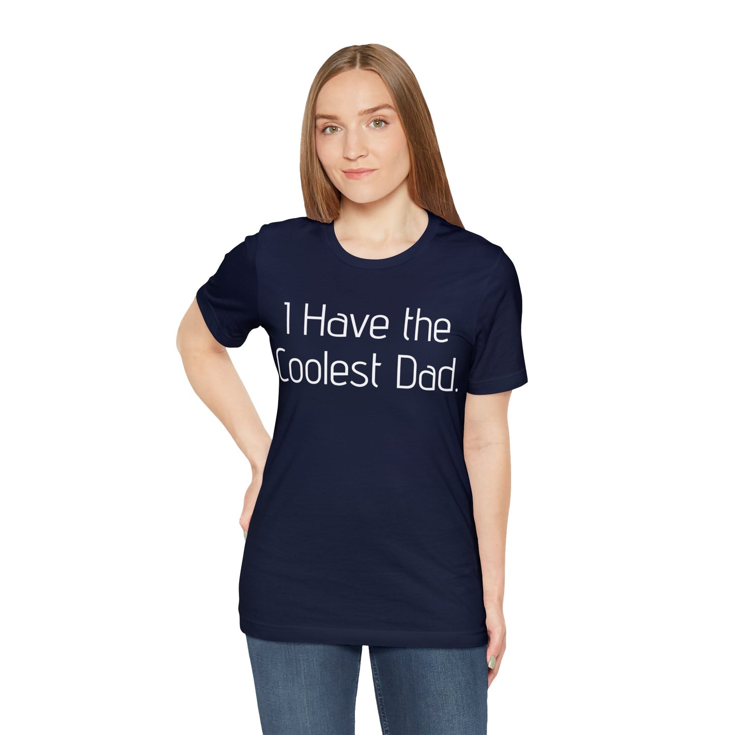 For Son | Daughter Gift Idea From Dad | T-Shirt For Son or Daugher Navy T-Shirt Petrova Designs