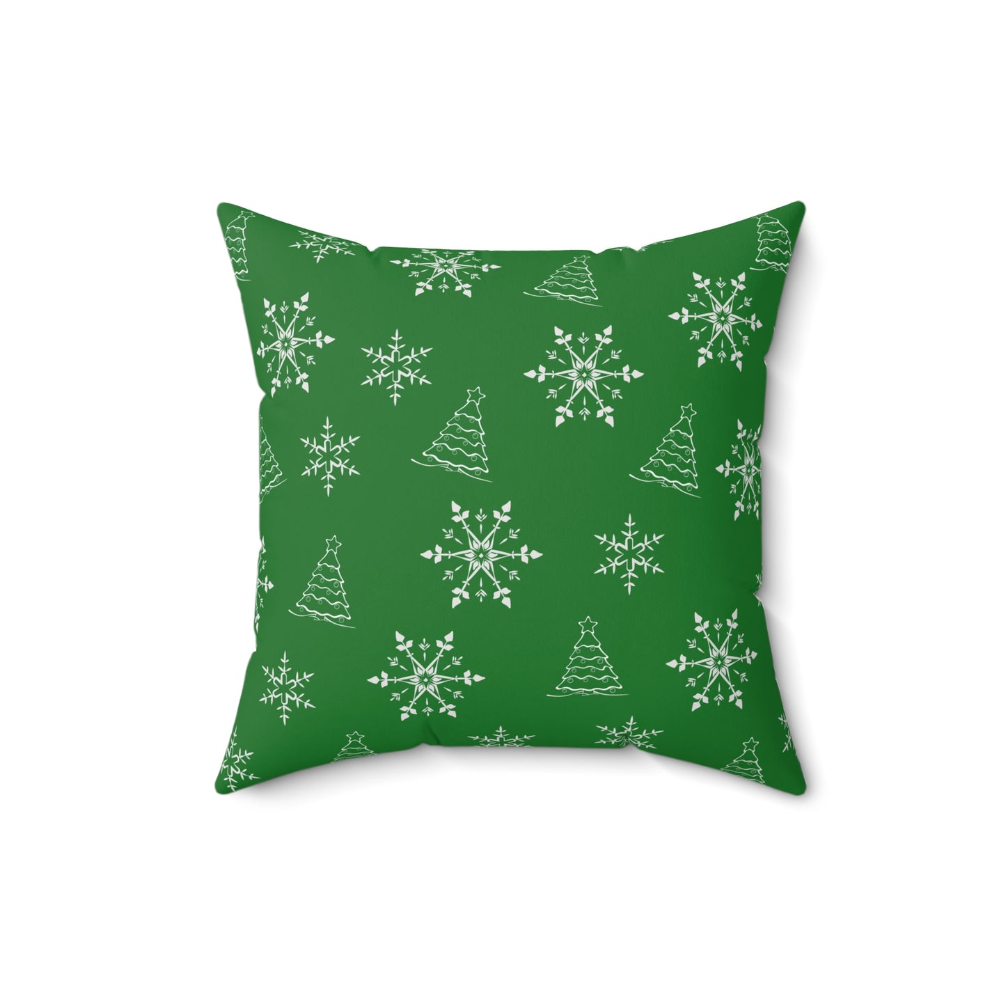 Home Decor Holiday Pillows Christmas Throw Pillows Decor for Couch Decoration Snowflakes Printify