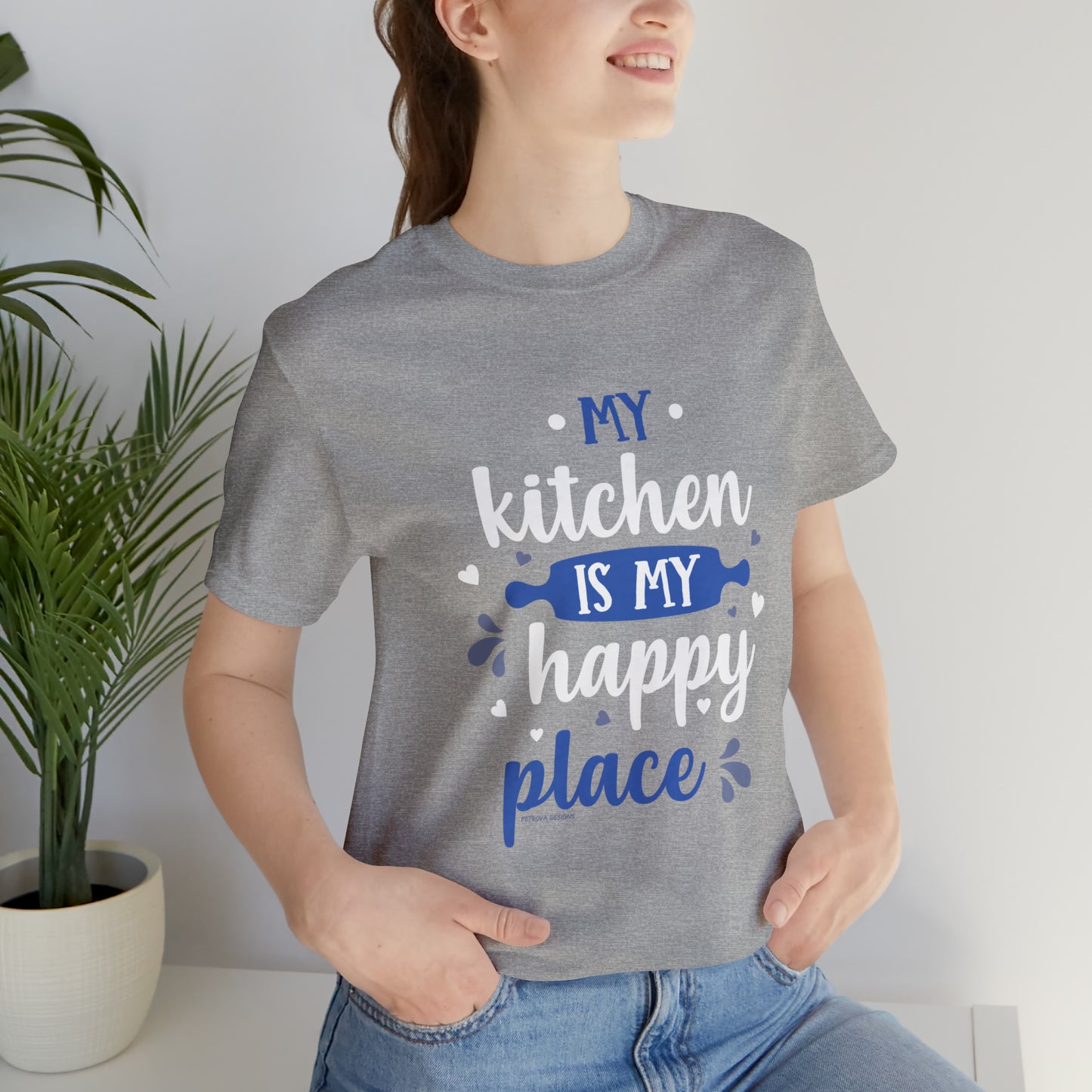 Chef T-Shirt | Cooking Hobby Tee Athletic Heather T-Shirt Petrova Designs