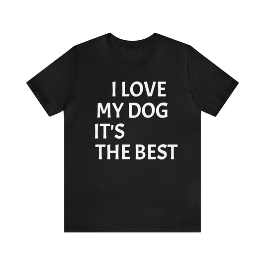 Dog Owner Funny T-shirt Gift Idea Black T-Shirt Petrova Designs