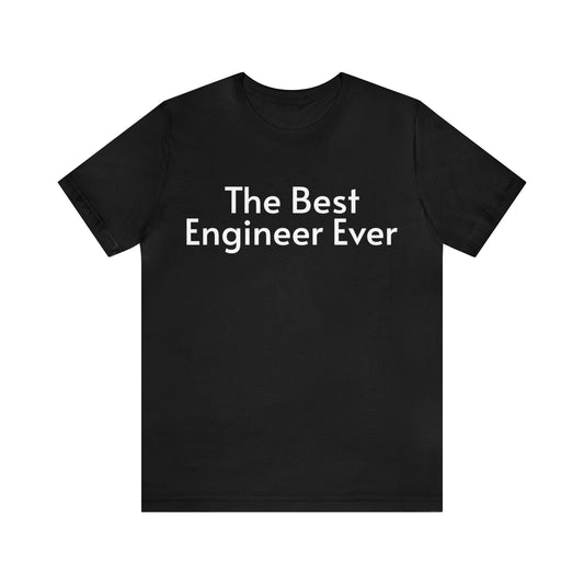 Engineers Gift Idea | For Engineer | Engineer Tee Black T-Shirt Petrova Designs