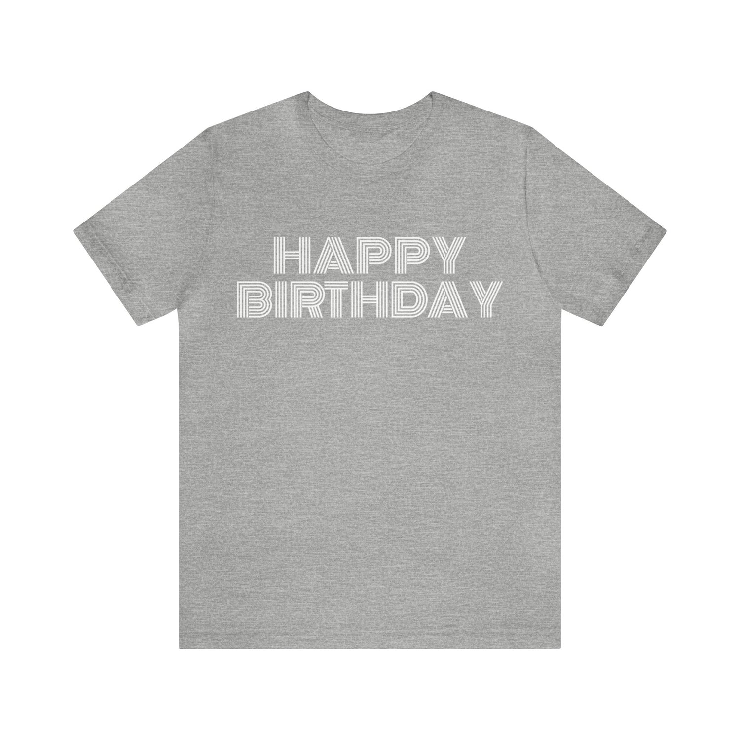 Athletic Heather T-Shirt Tshirt Gift for Friends and Family Short Sleeve T Shirt Birthday Petrova Designs