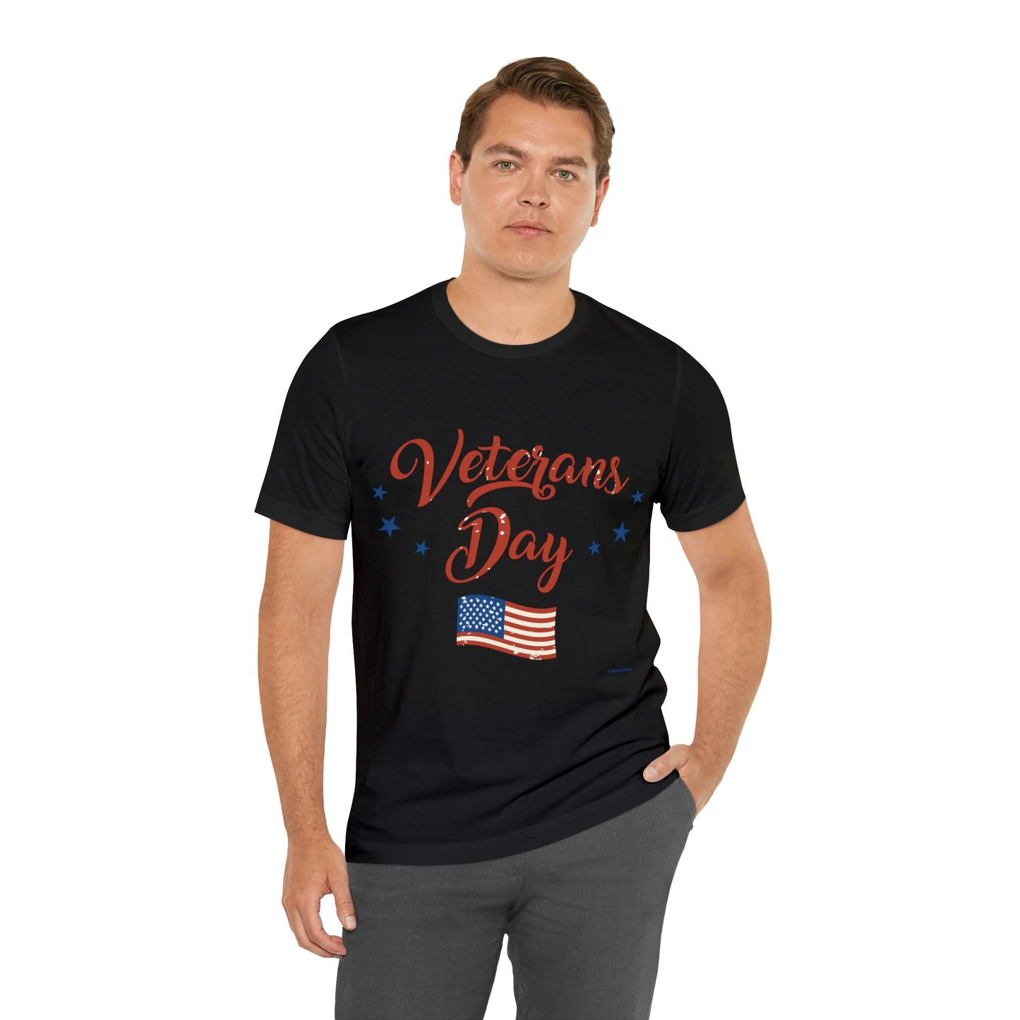 T-Shirt Tshirt Design Gift for Friend and Family Short Sleeved Shirt Veterans Day Petrova Designs