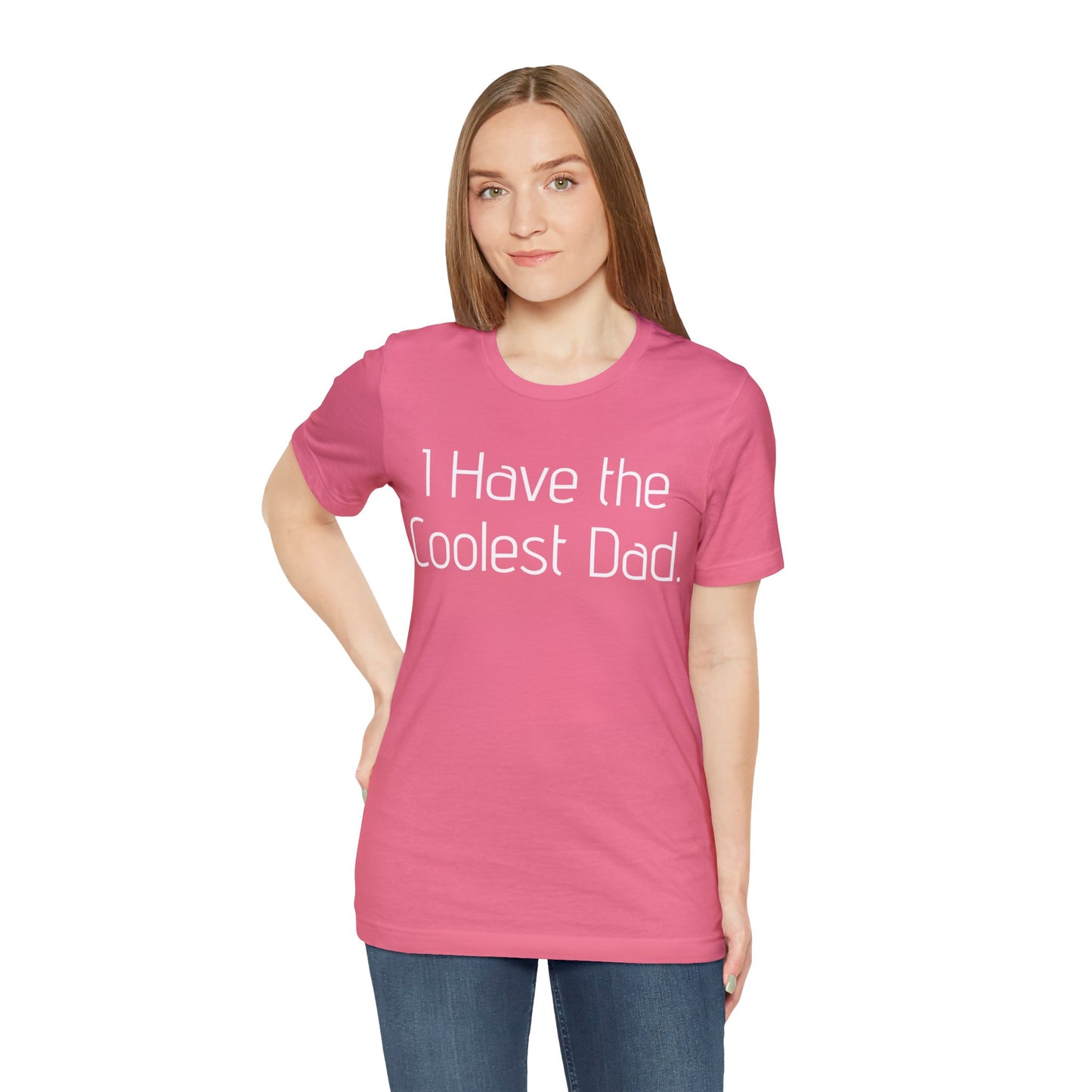 For Son | Daughter Gift Idea From Dad | T-Shirt For Son or Daugher Charity Pink T-Shirt Petrova Designs