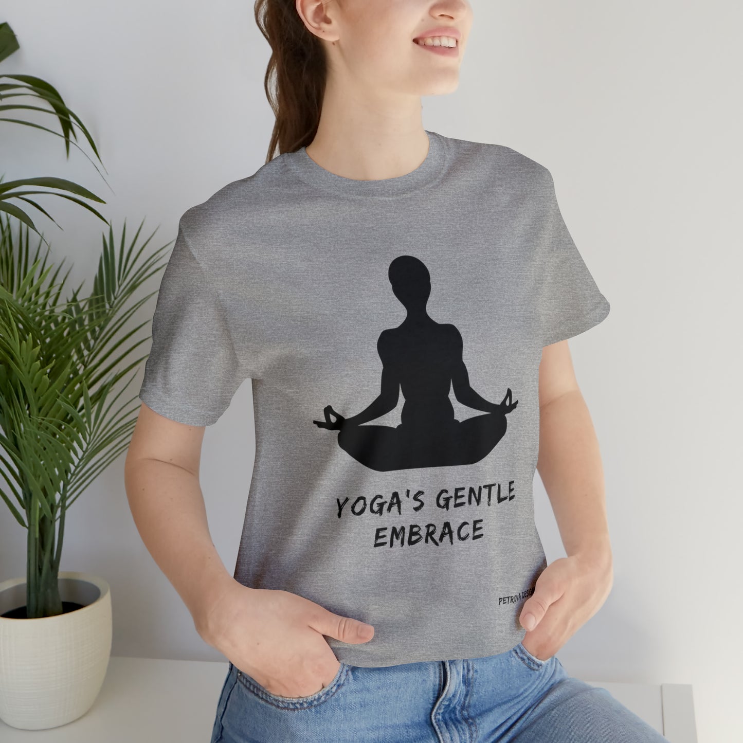 Yoga T-Shirt | For Yoga Lovers T-Shirt Petrova Designs