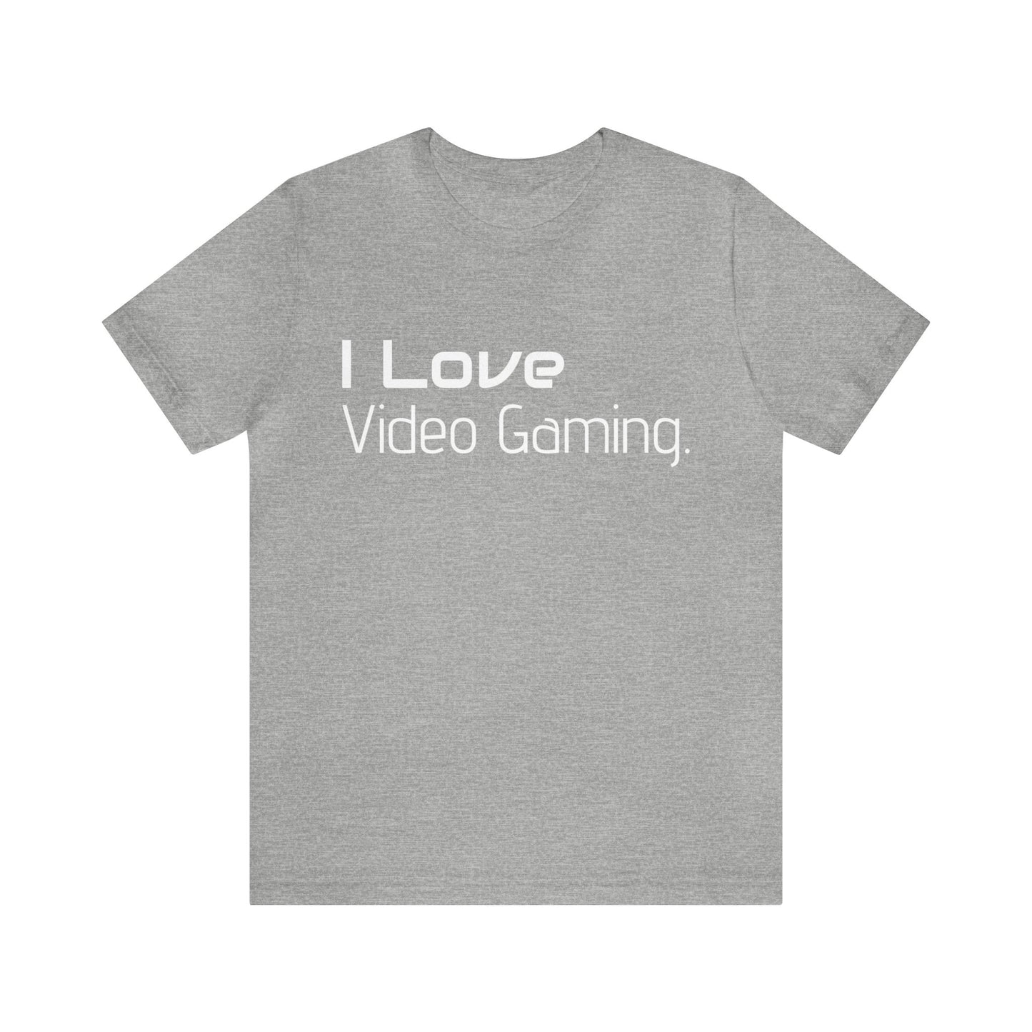 Gamer Gift Idea | For Gamer | Gaming Hobby T-Shirt Athletic Heather T-Shirt Petrova Designs