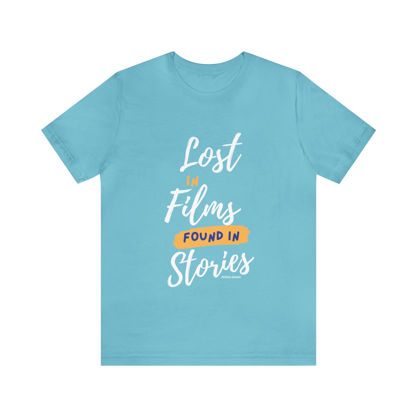 Cinema Lover's Tee | Movies Lover Gift Idea | Cinephile T-Shirt T-Shirt Petrova Designs