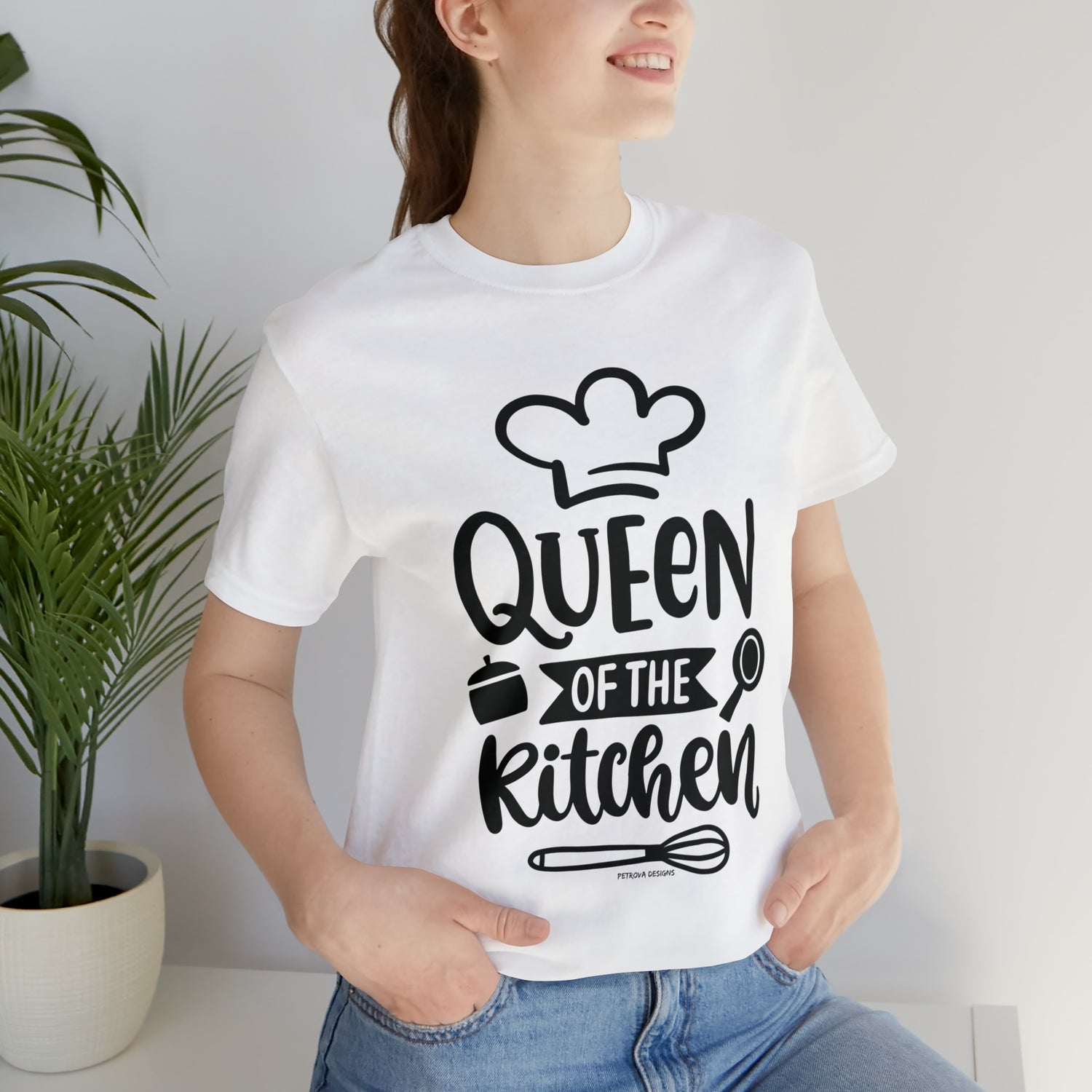 Foodie T-Shirt | For Cooking Lover | Chef Tee White T-Shirt Petrova Designs