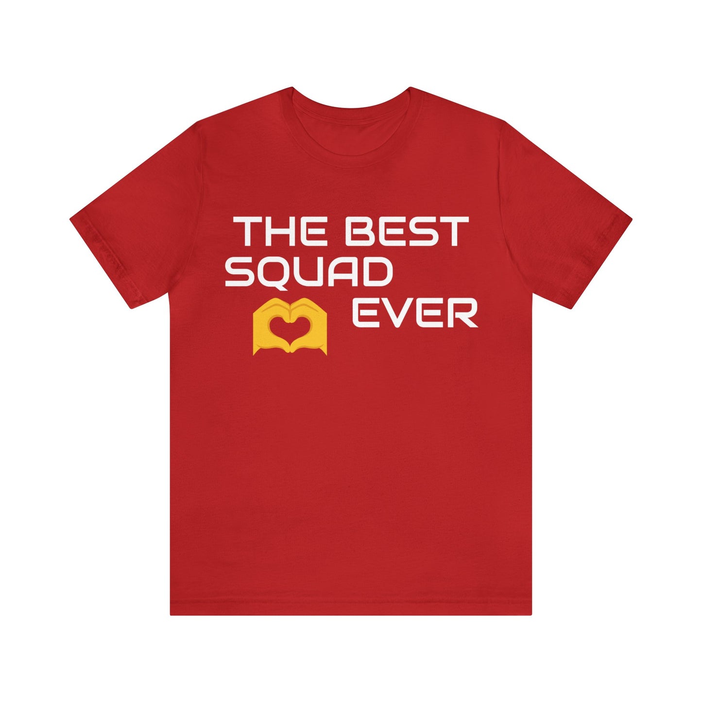 Friendship T-Shirt | Gift Idea for Friends | Squad Tee Red T-Shirt Petrova Designs