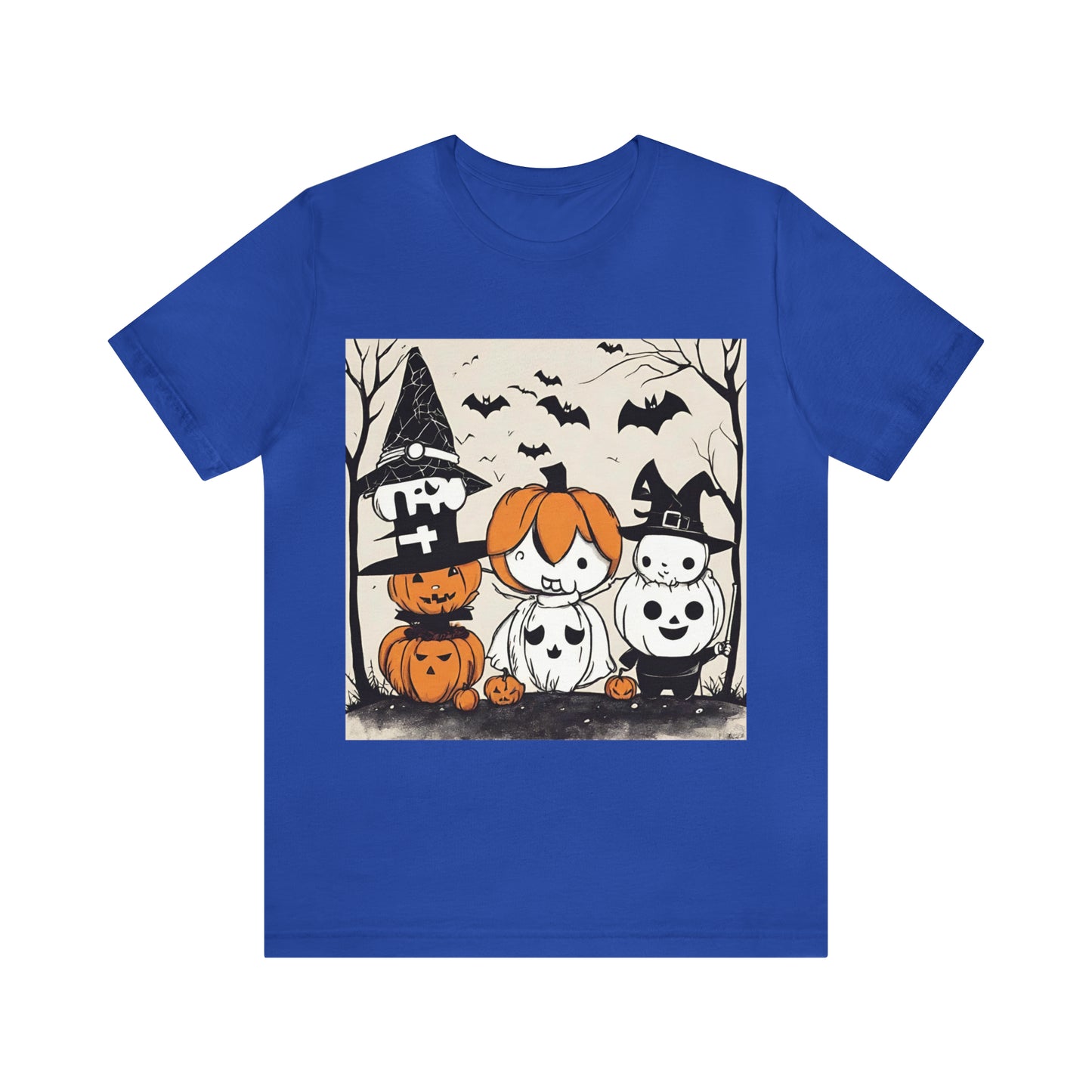 Halloween Funny Cute Pumpkins T-Shirt | Halloween Gift Ideas True Royal T-Shirt Petrova Designs