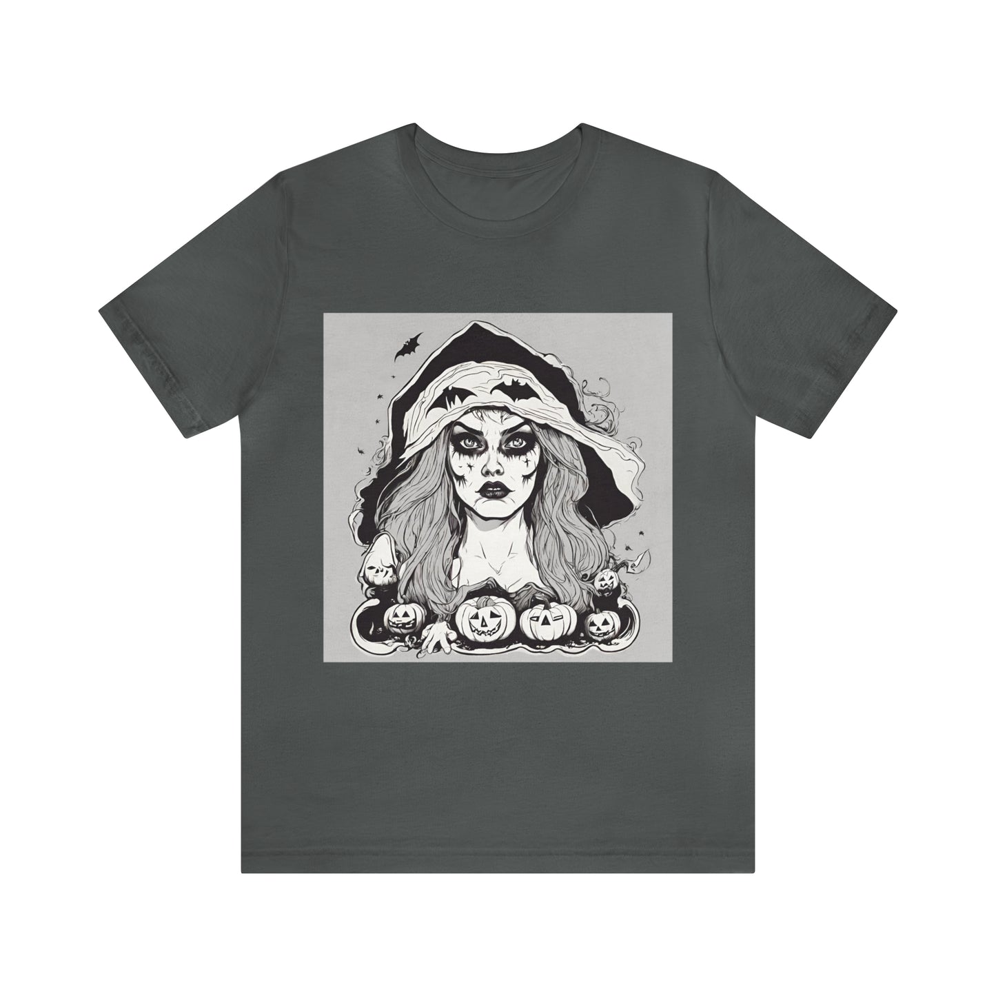 Asphalt T-Shirt Tshirt Design Halloween Gift for Friend and Family Short Sleeved Shirt Petrova Designs