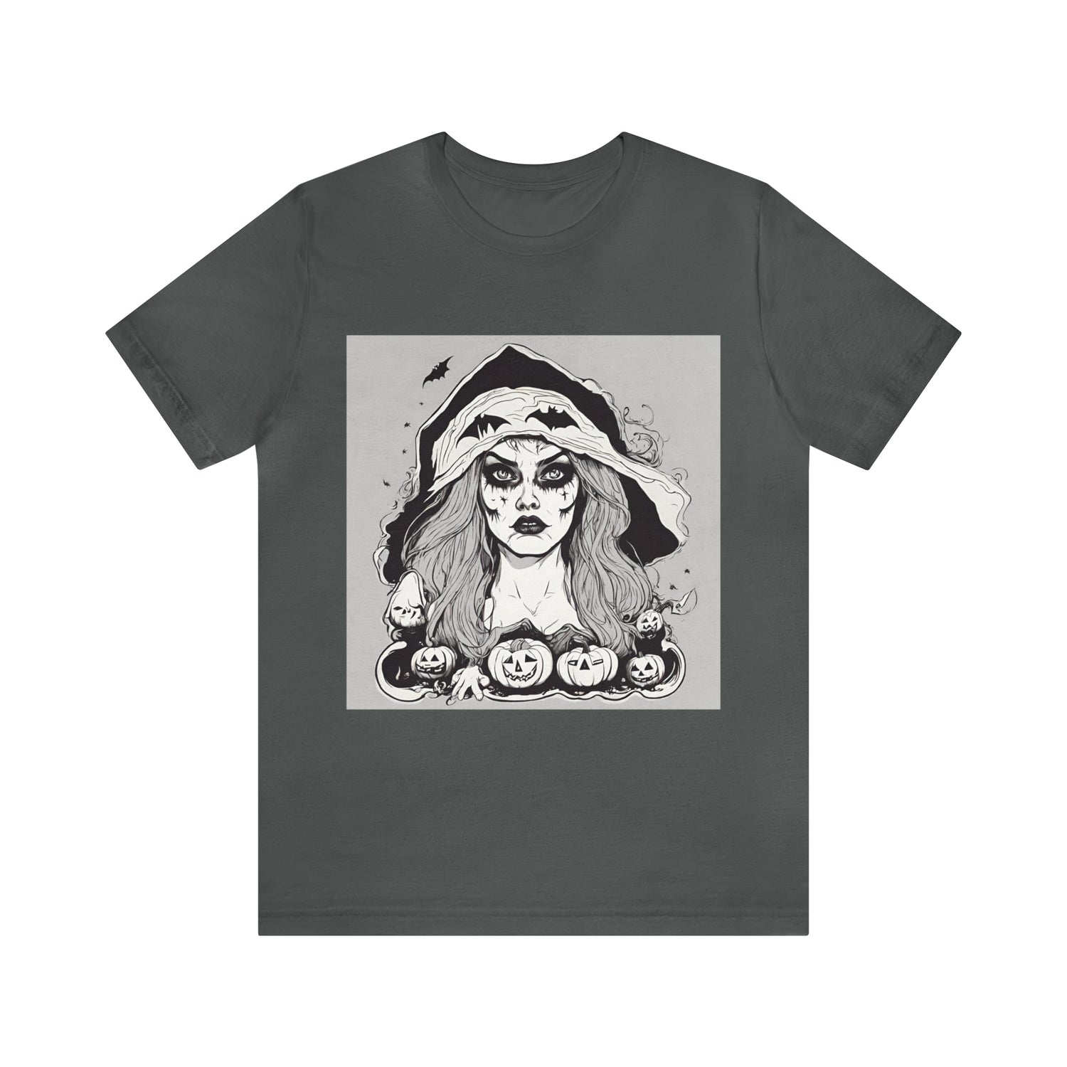 Halloween Bad Witch T-Shirt | Halloween Gift Ideas Asphalt T-Shirt Petrova Designs