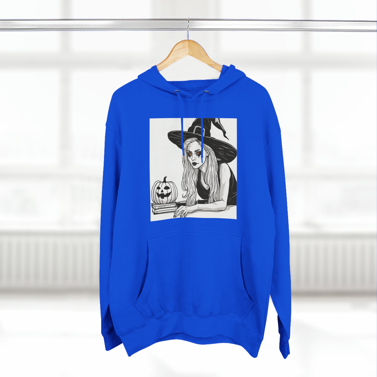 Royal Blue Hoodie Hoodie Halloween Sweatshirt for Spooky Hoodies Outfits this Fall Petrova Designs