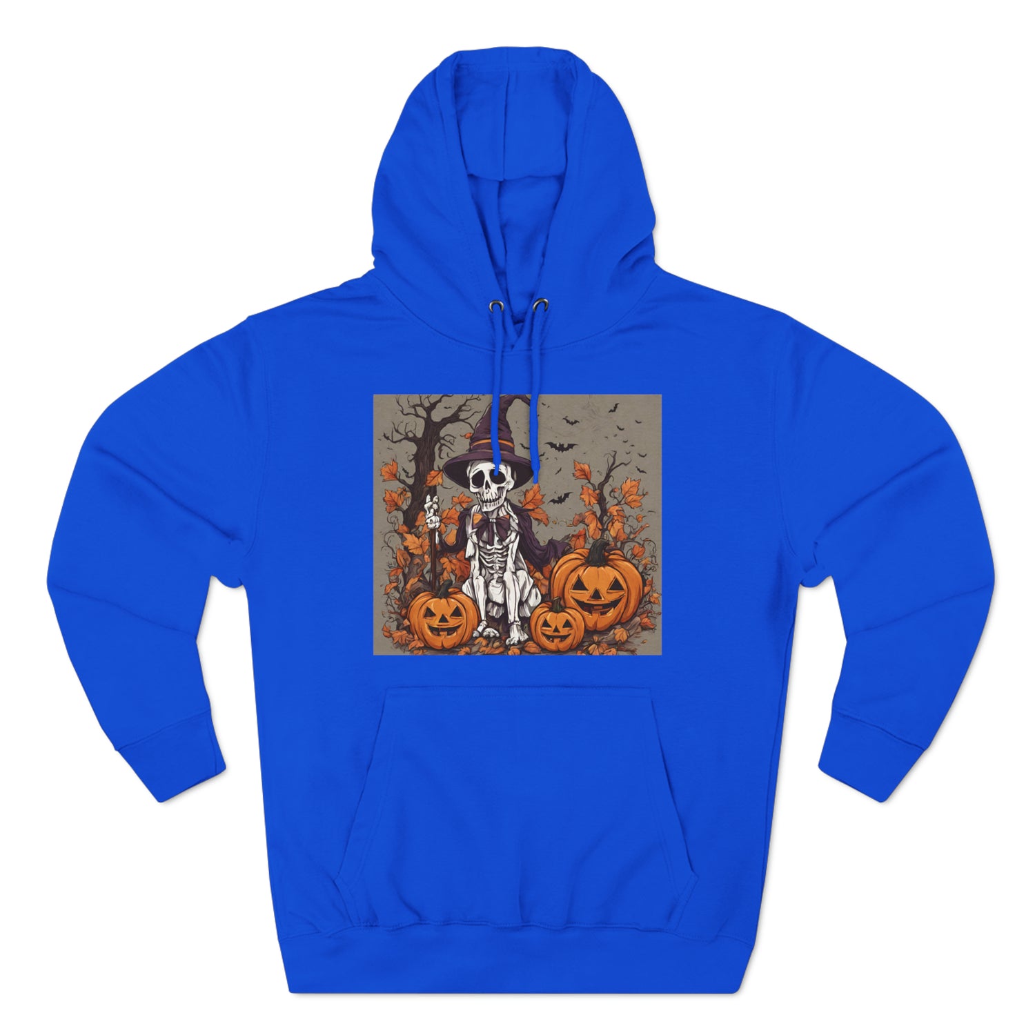 Royal Blue Hoodie Hoodie Halloween Sweatshirt for Spooky Hoodies Outfits this Fall Petrova Designs