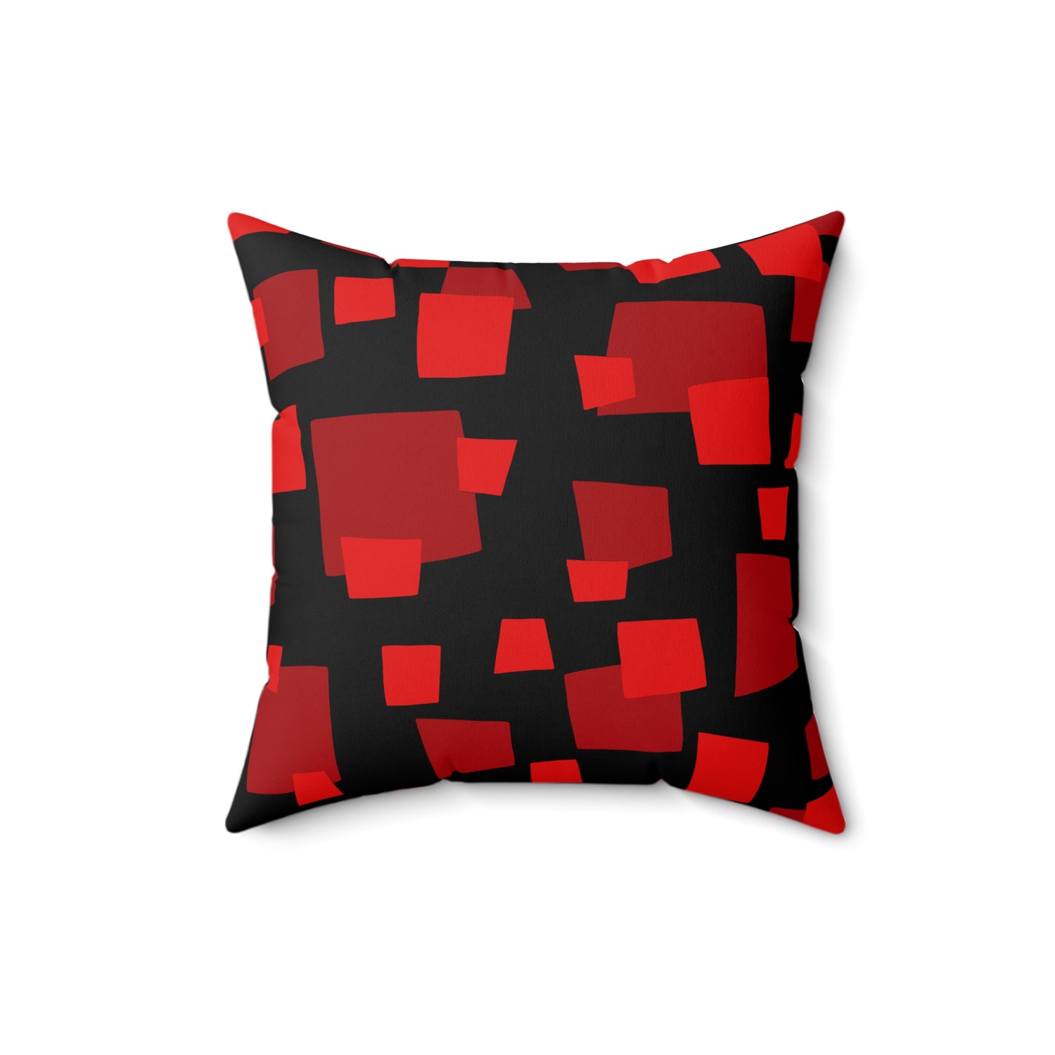 Home Decor Throw Pillows Decor for Couch and Bed Sofa Accent Pillows Living Room Throw Pillow Black Red Printify