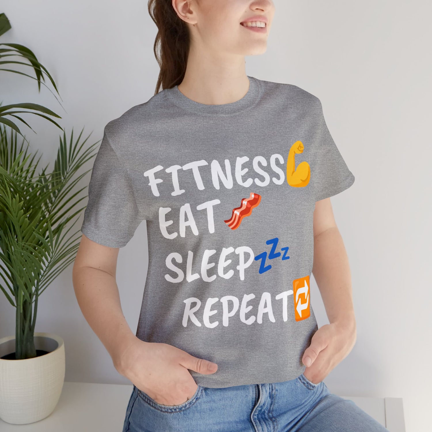 Fitness Lover T-Shirt T-Shirt Petrova Designs