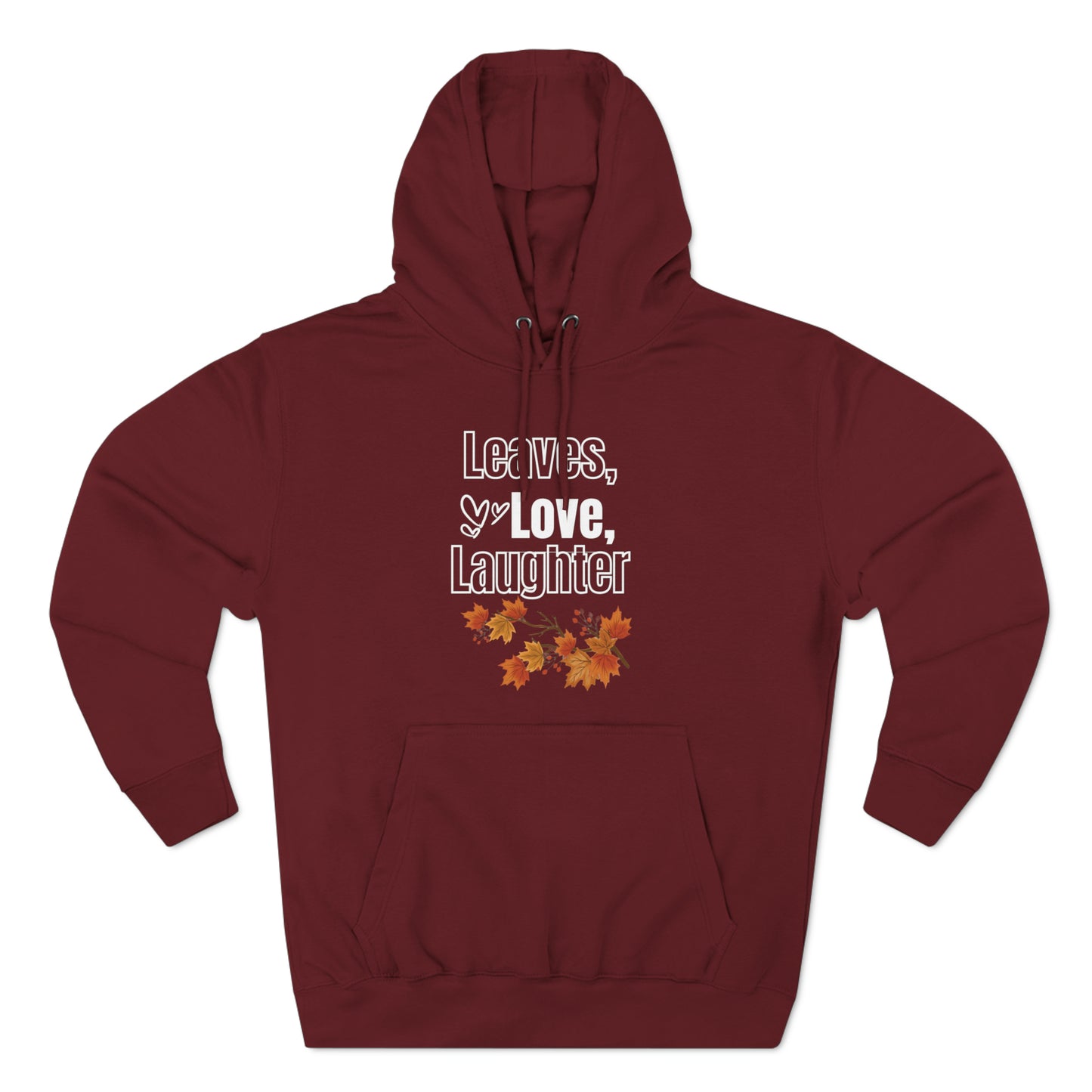 Burgundy Hoodie Autumn Hoodie | Fall Season Lover Sweatshirt Petrova Designs