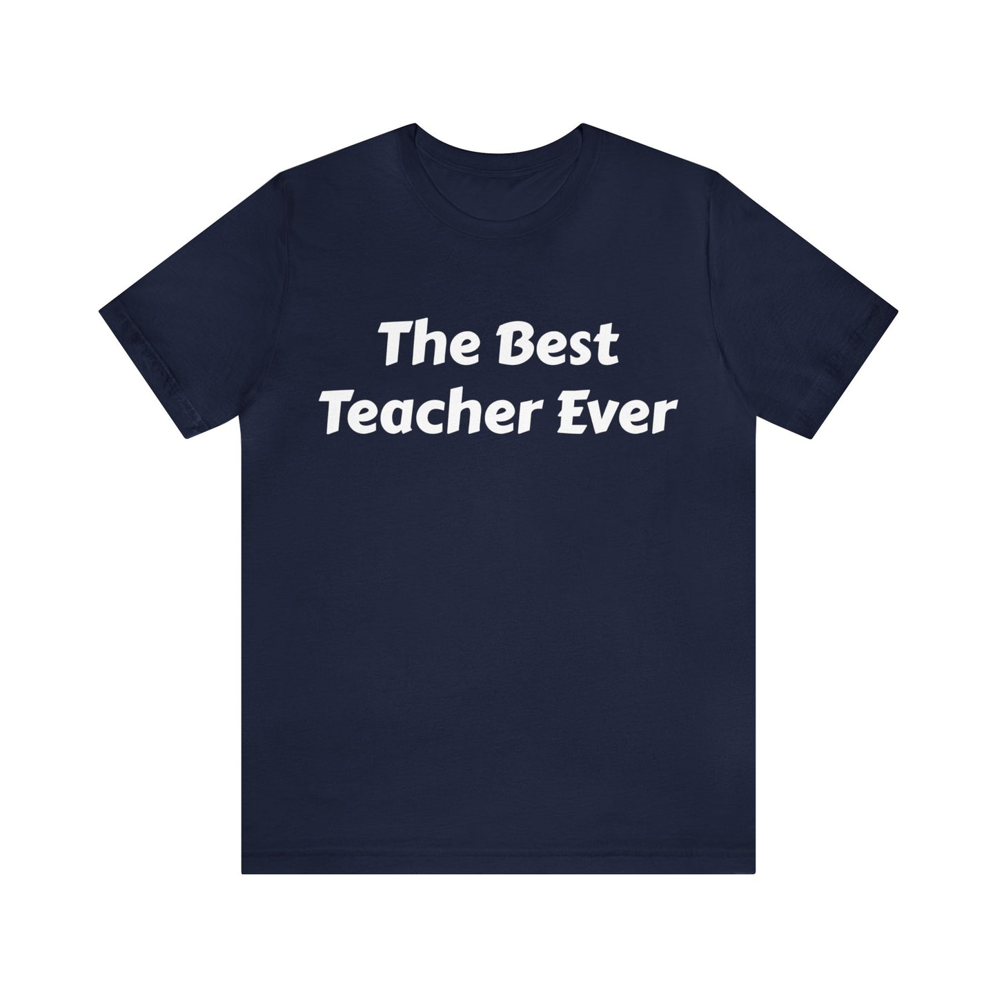 T-Shirt for Teacher | Teachers Gift Idea Navy T-Shirt Petrova Designs
