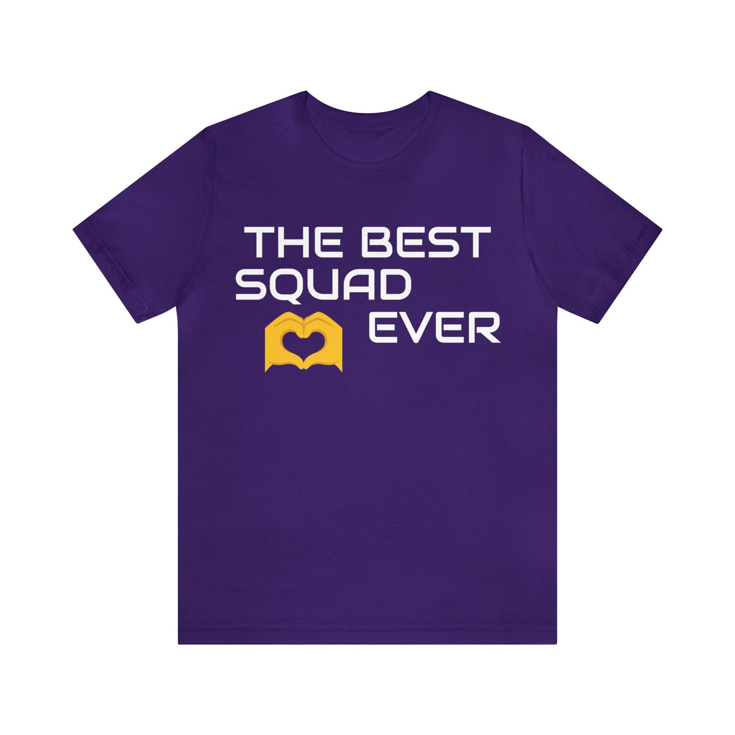 Friendship T-Shirt | Gift Idea for Friends | Squad Tee Team Purple T-Shirt Petrova Designs