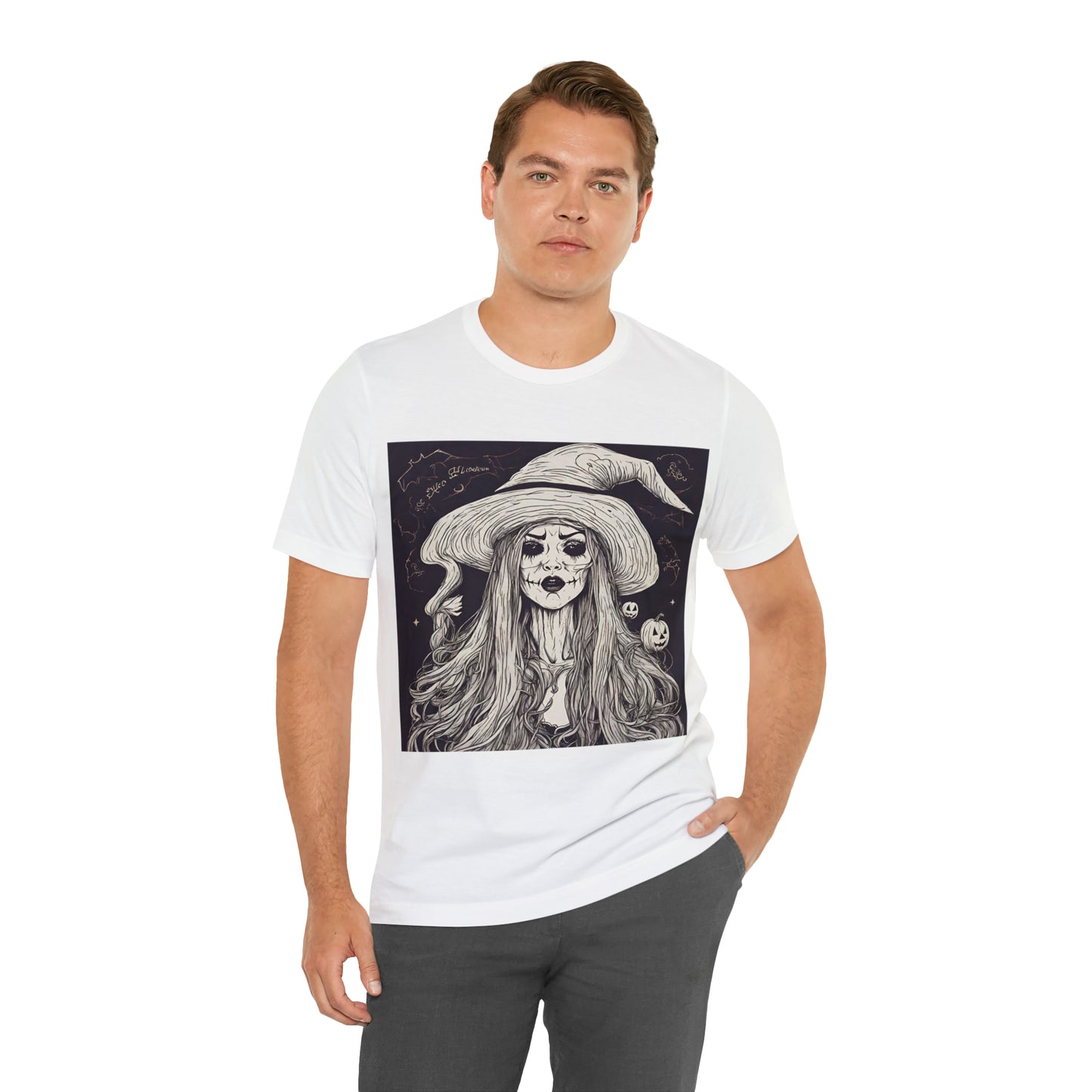 Halloween Evil Witch T-Shirt | Halloween Gift Ideas T-Shirt Petrova Designs
