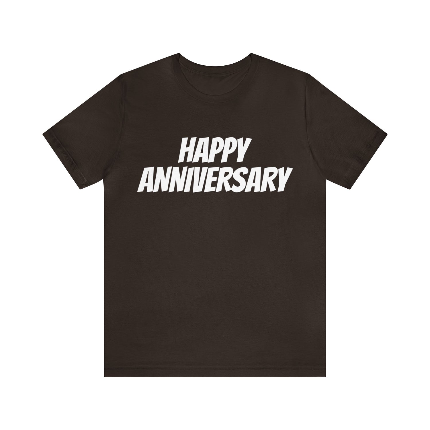 Brown T-Shirt Tshirt Gift for Friends and Family Short Sleeve T Shirt Anniversary Petrova Designs