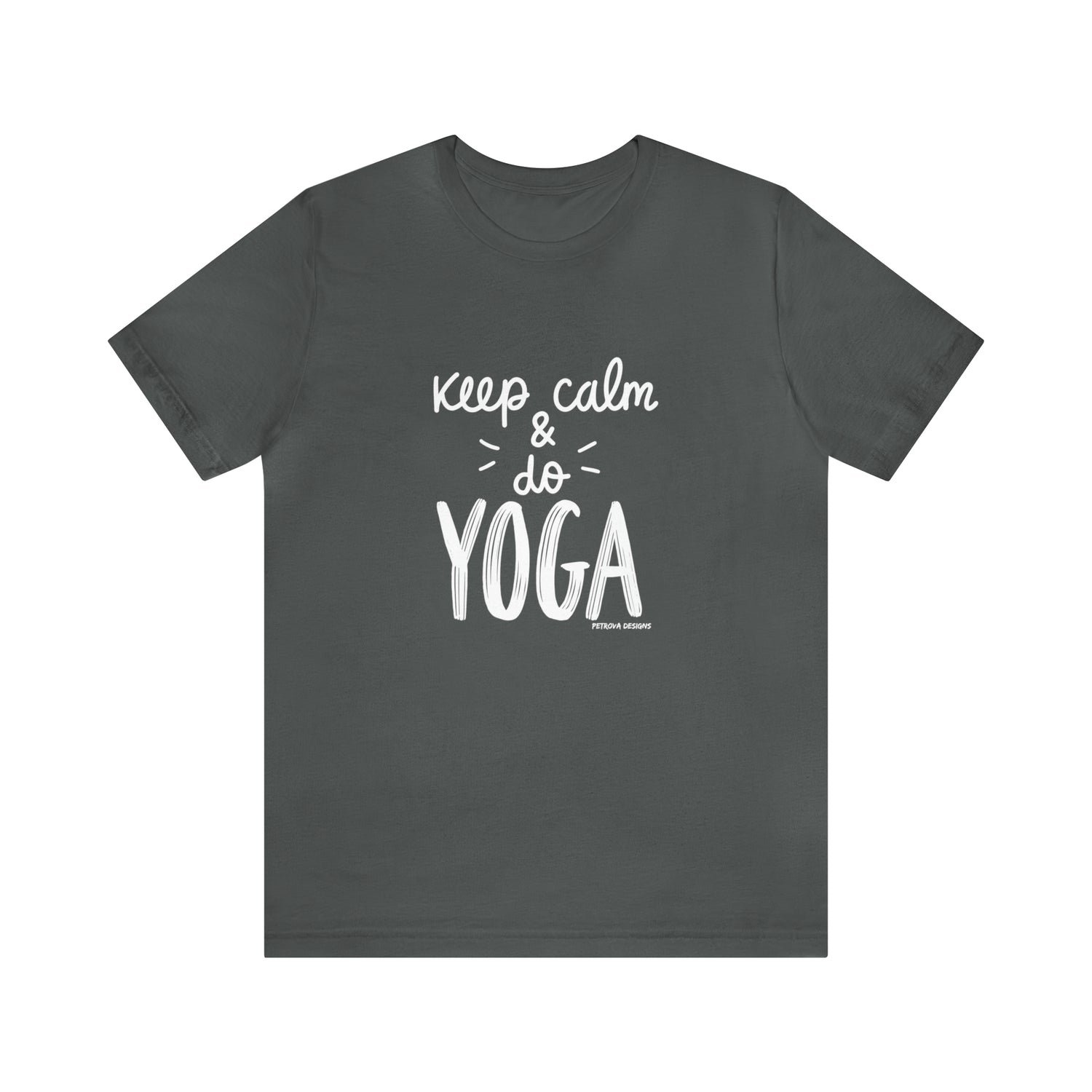 Yoga Theme T-Shirt | For Yoga Lovers T-Shirt Petrova Designs