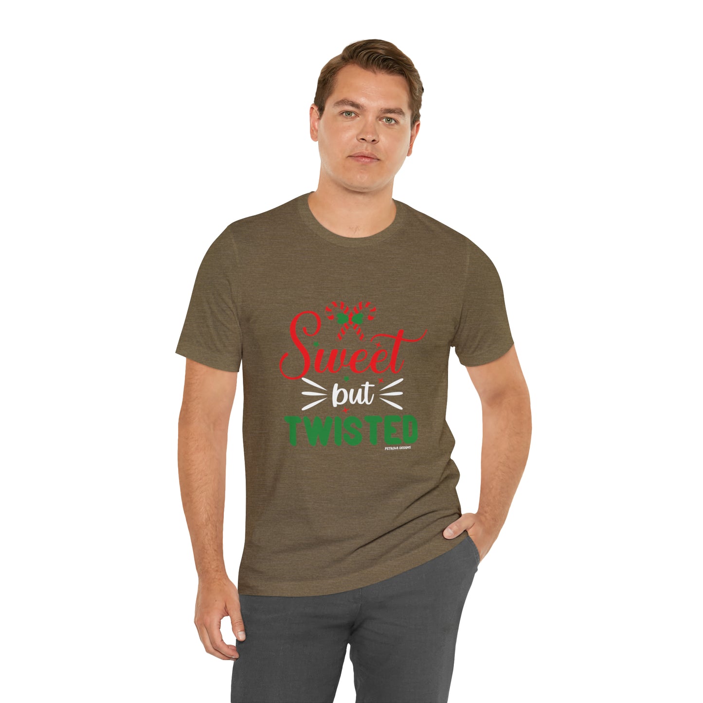 T-Shirt Tshirt Design Gift for Friend and Family Short Sleeved Shirt Christmas Petrova Designs