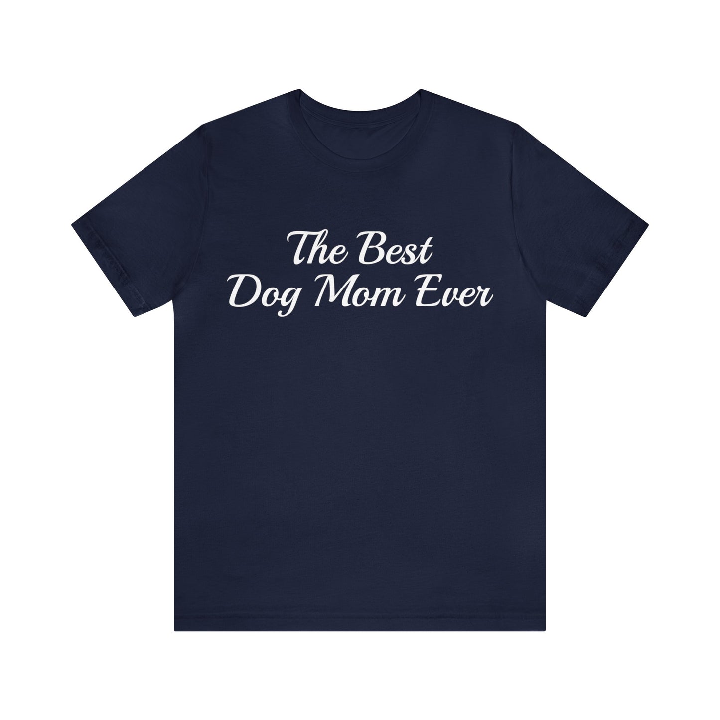 Navy T-Shirt Tshirt Design Gift for Friend and Family Short Sleeved Shirt for Dog Lovers Petrova Designs